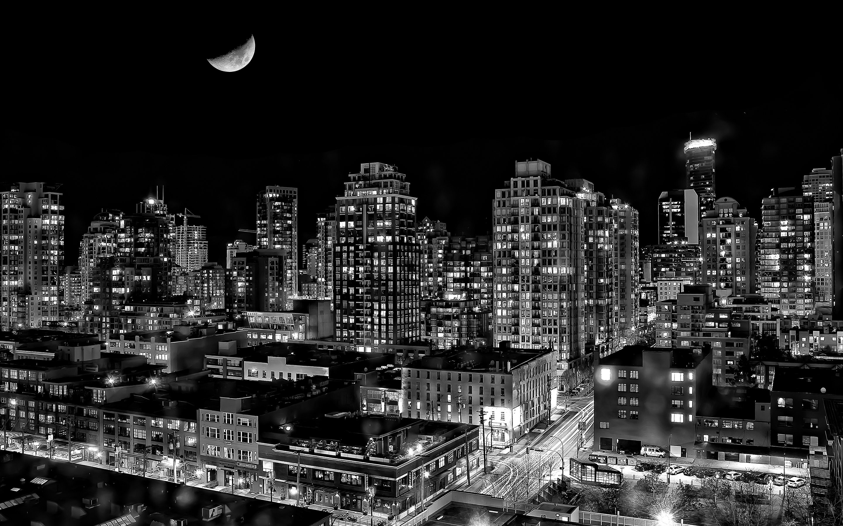 Black And White City Wallpapers