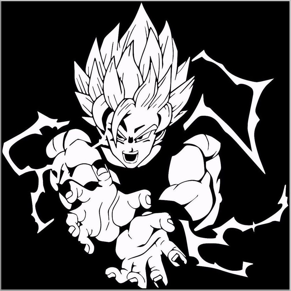 Black And White Dragon Ball Z Wallpapers