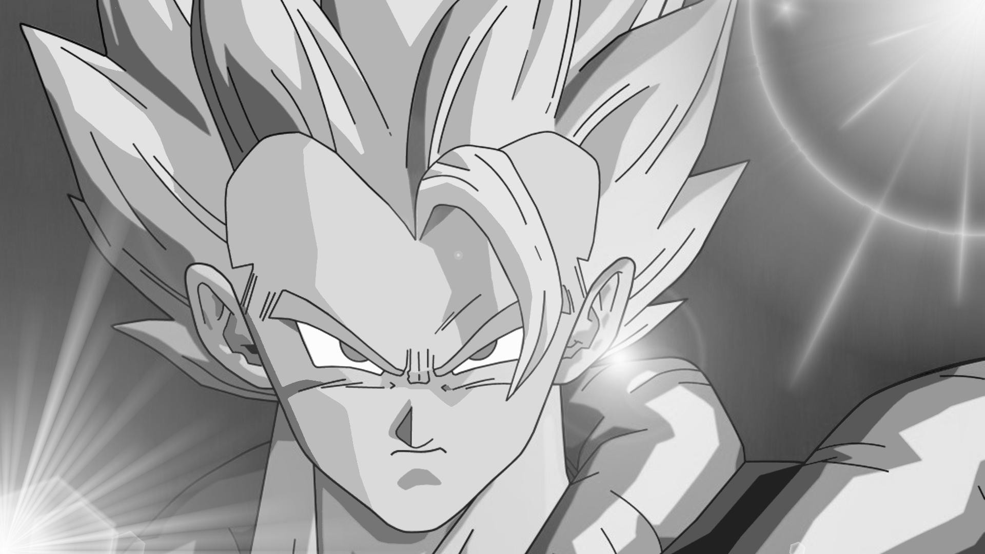 Black And White Dragon Ball Z Wallpapers