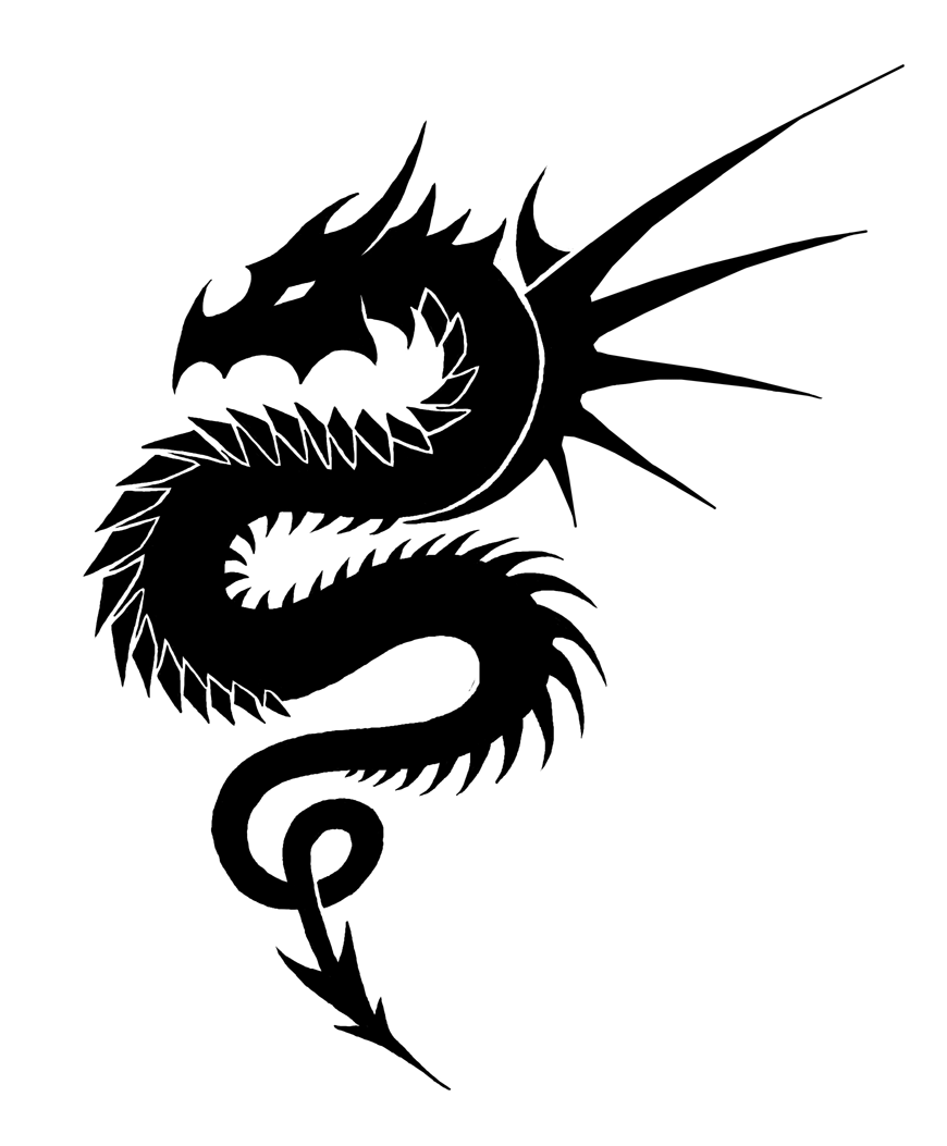 Black And White Dragon Wallpapers