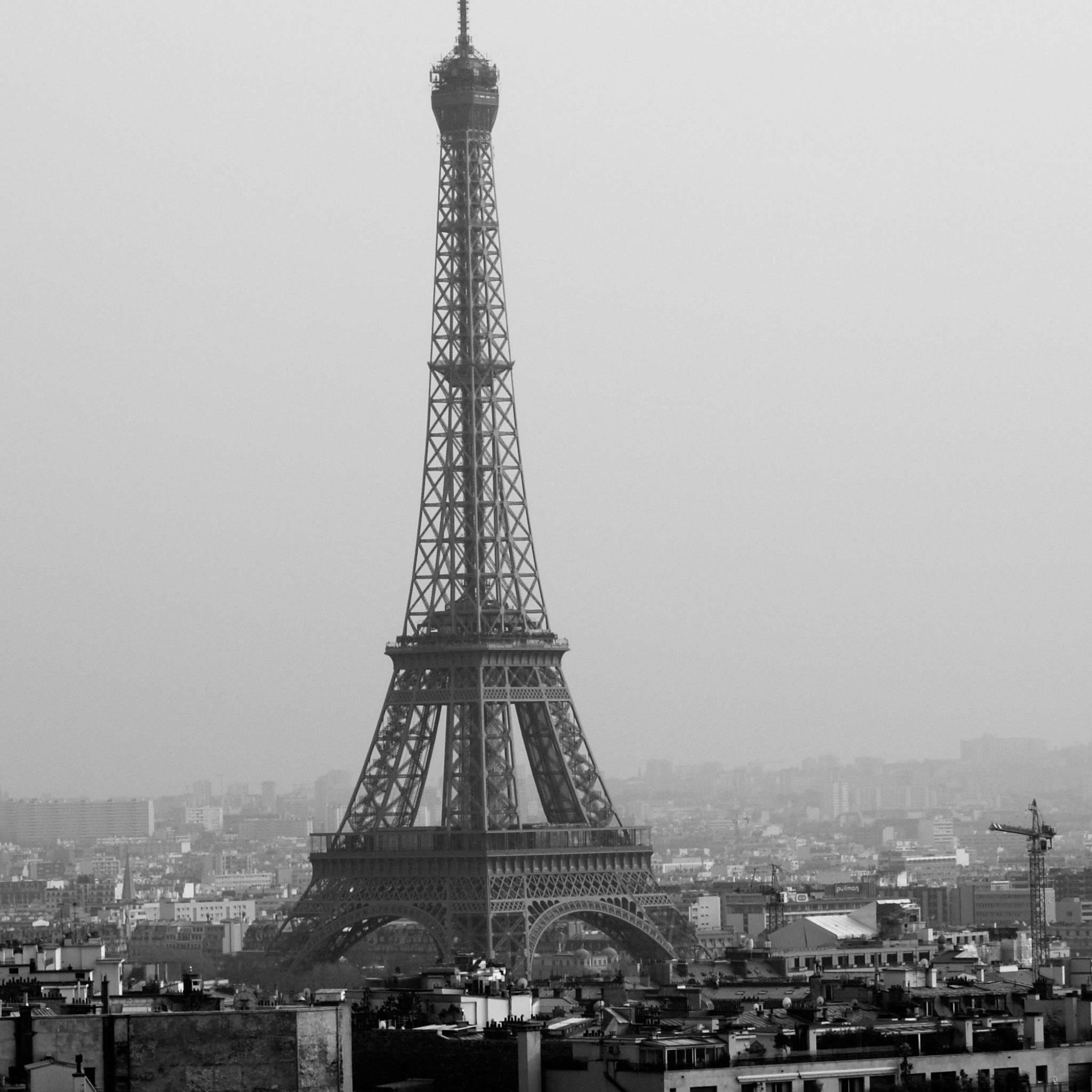 Black And White Eiffel Tower Wallpapers