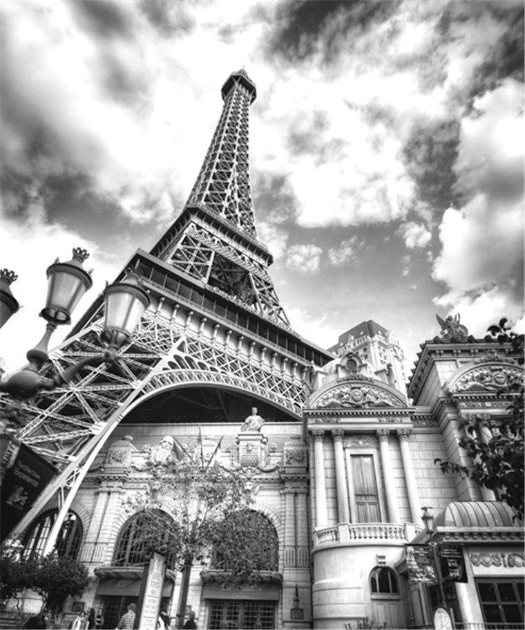Black And White Eiffel Tower Wallpapers
