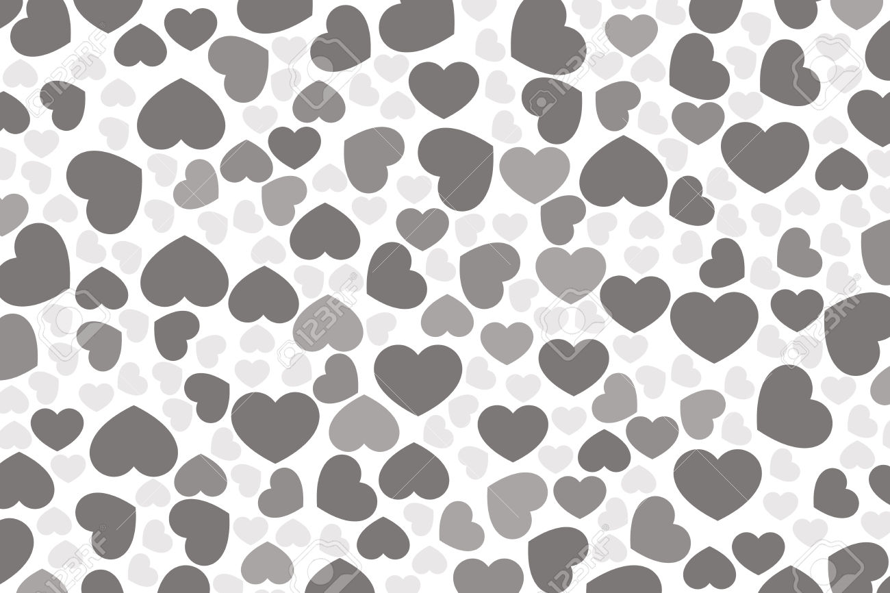 Black And White Heart Wallpapers