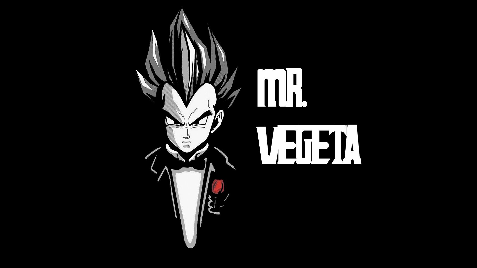 Black And White Inspirational Vegeta Wallpapers