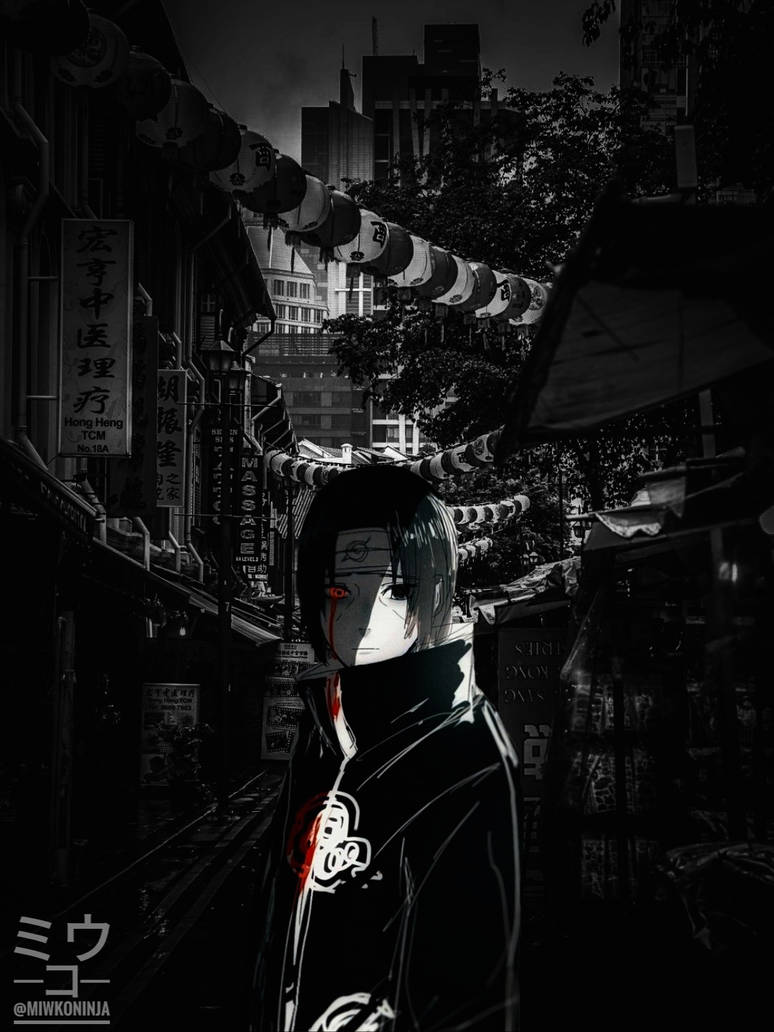 Black And White Itachi Wallpapers