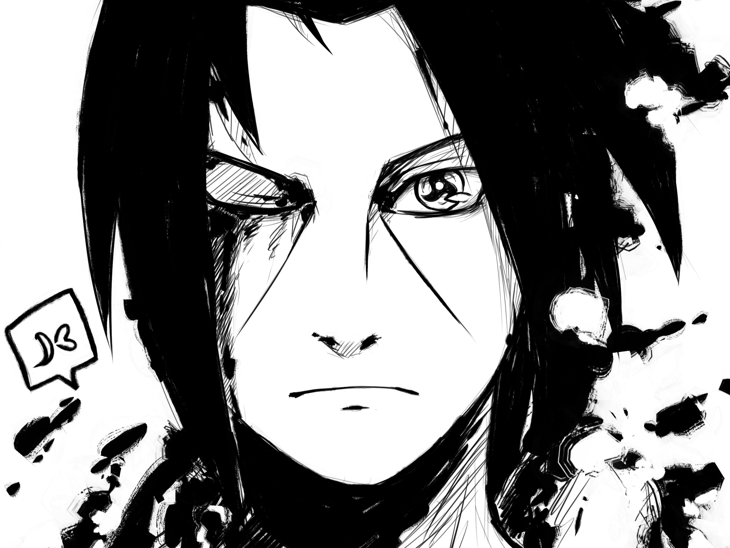 Black And White Itachi Wallpapers