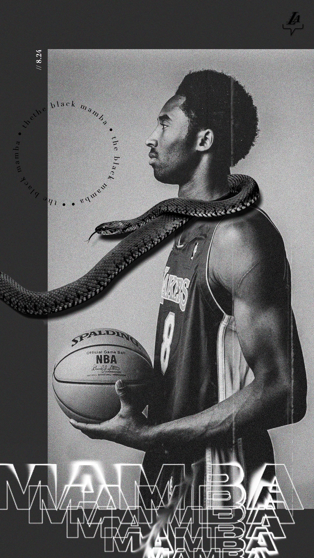 Black And White Kobe Wallpapers