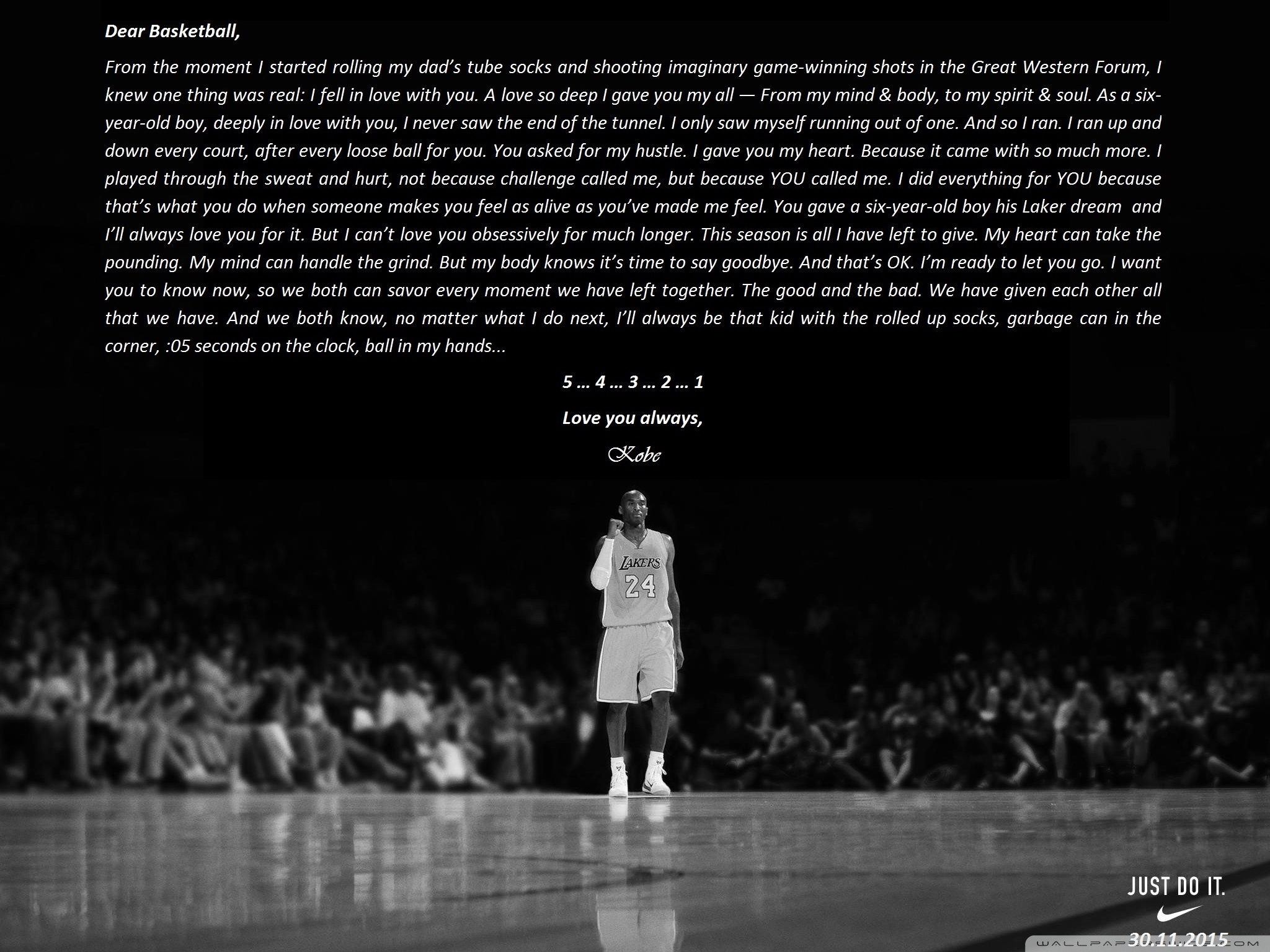 Black And White Kobe Wallpapers