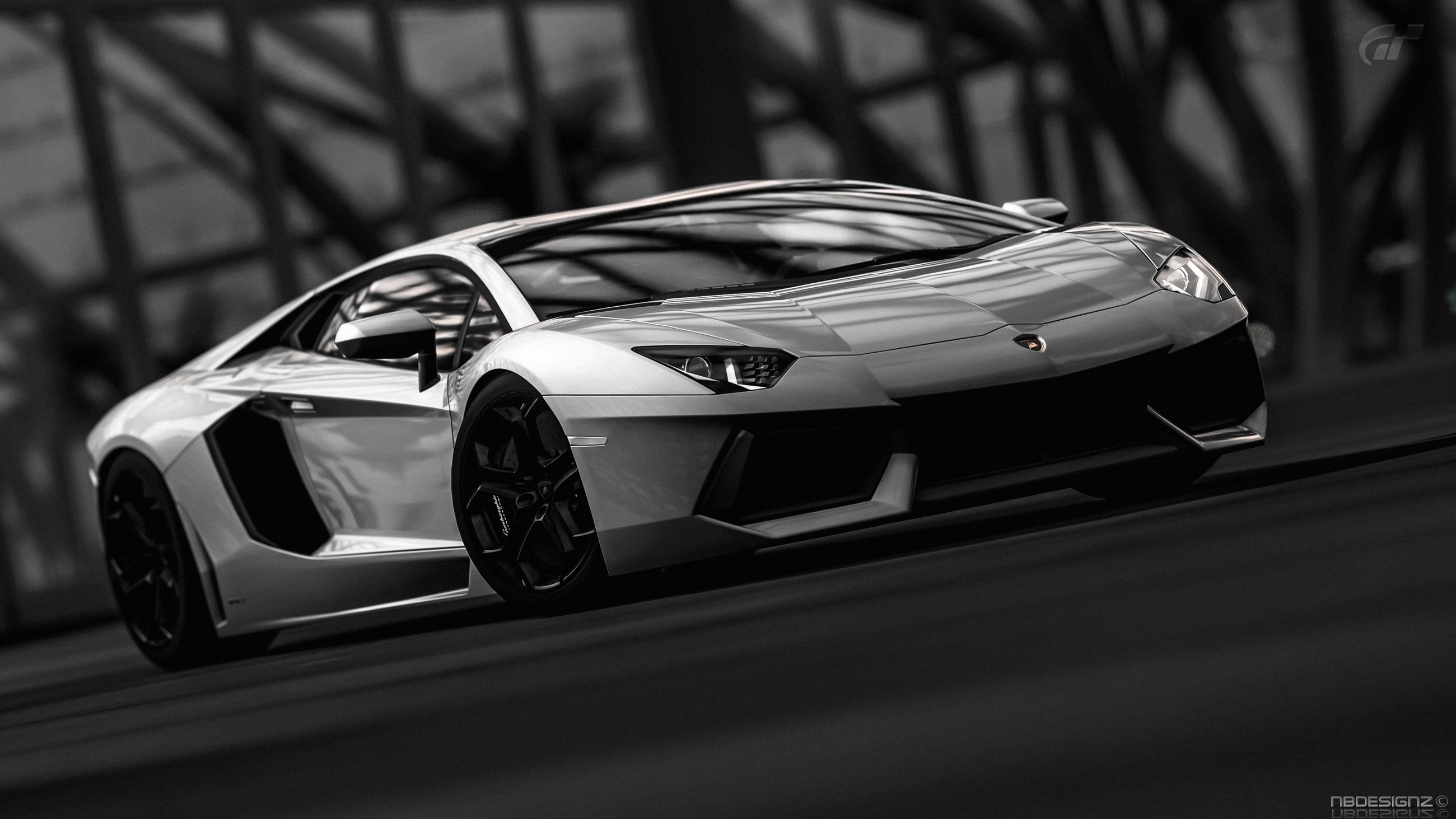 Black And White Lamborghini Wallpapers