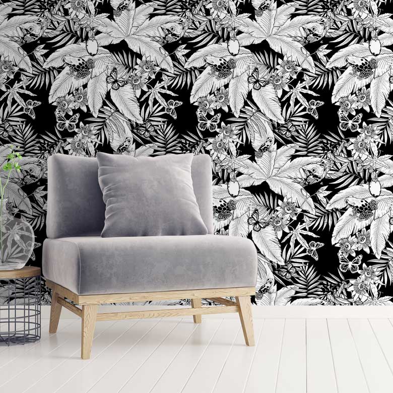 Black And White Leaf Wallpapers