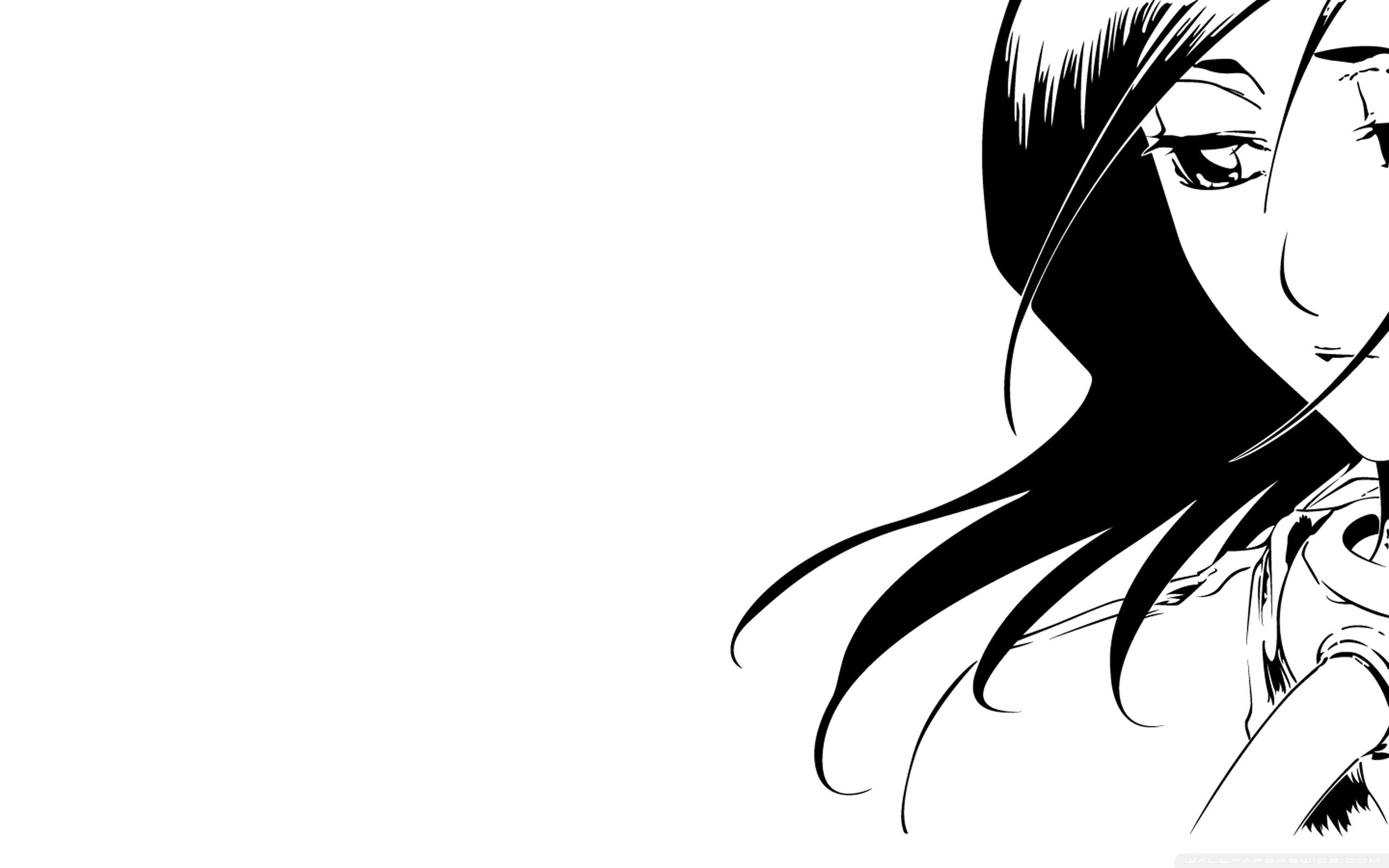 Black And White Manga Art Wallpapers