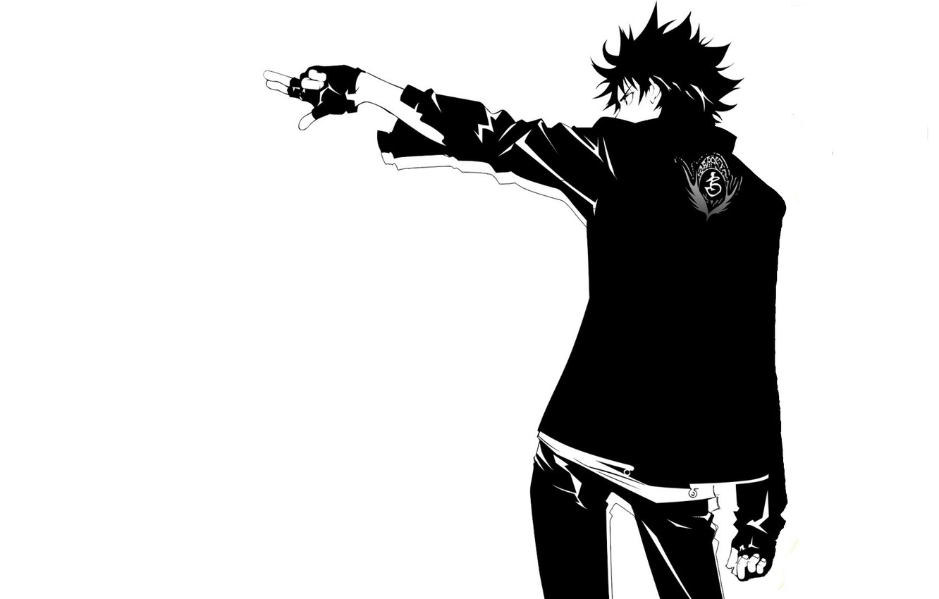 Black And White Manga Art Wallpapers