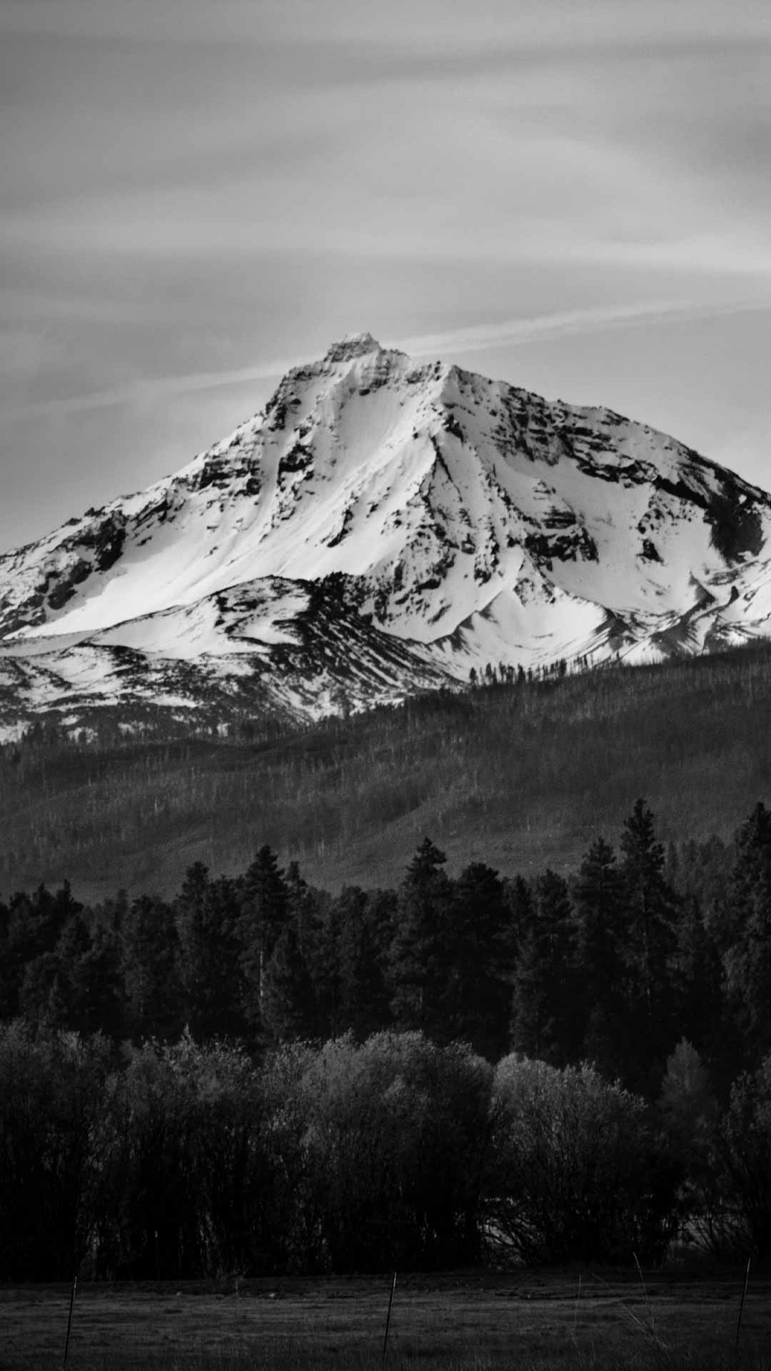 Black And White Mountain Wallpapers