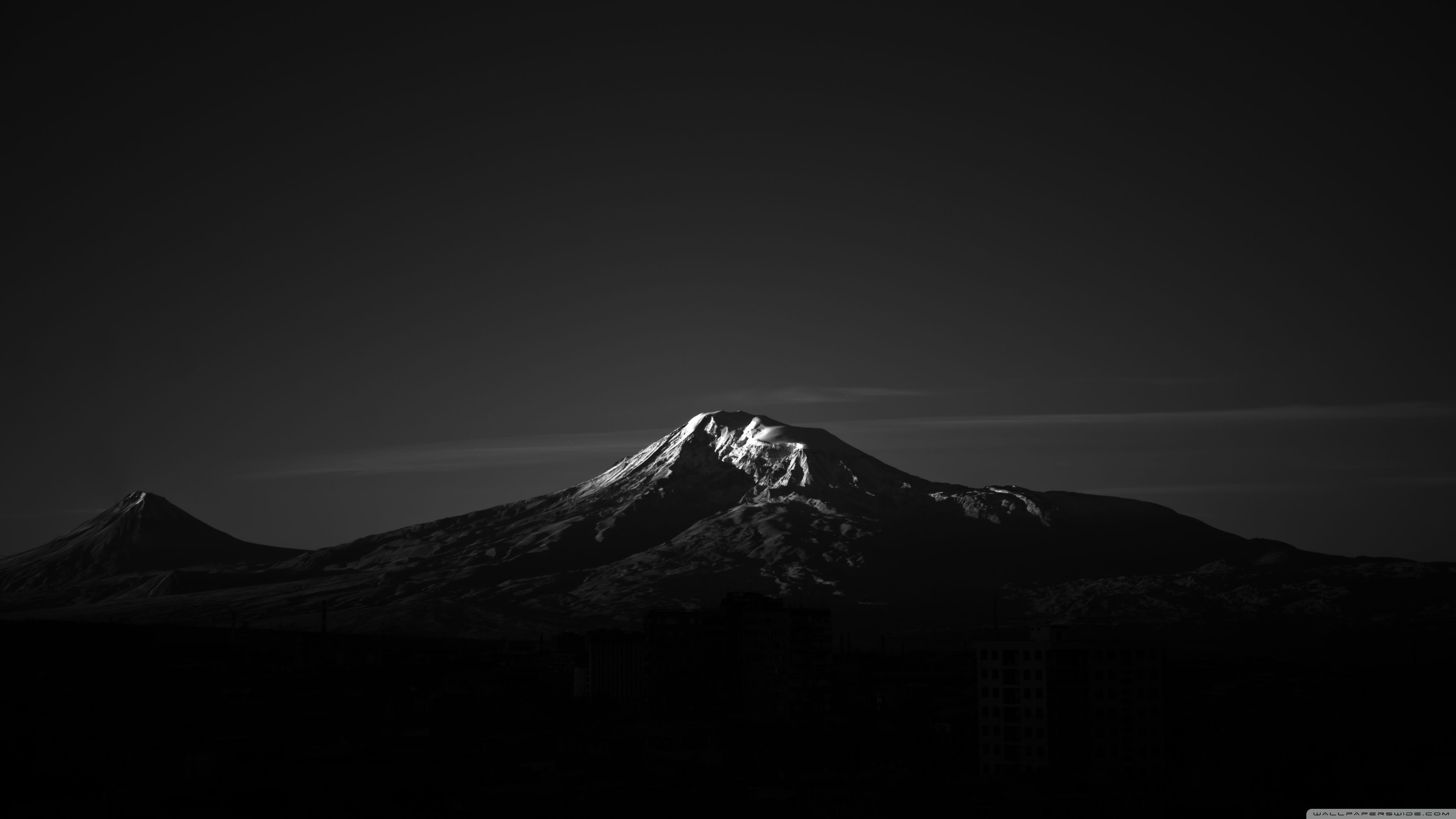 Black And White Mountain Wallpapers