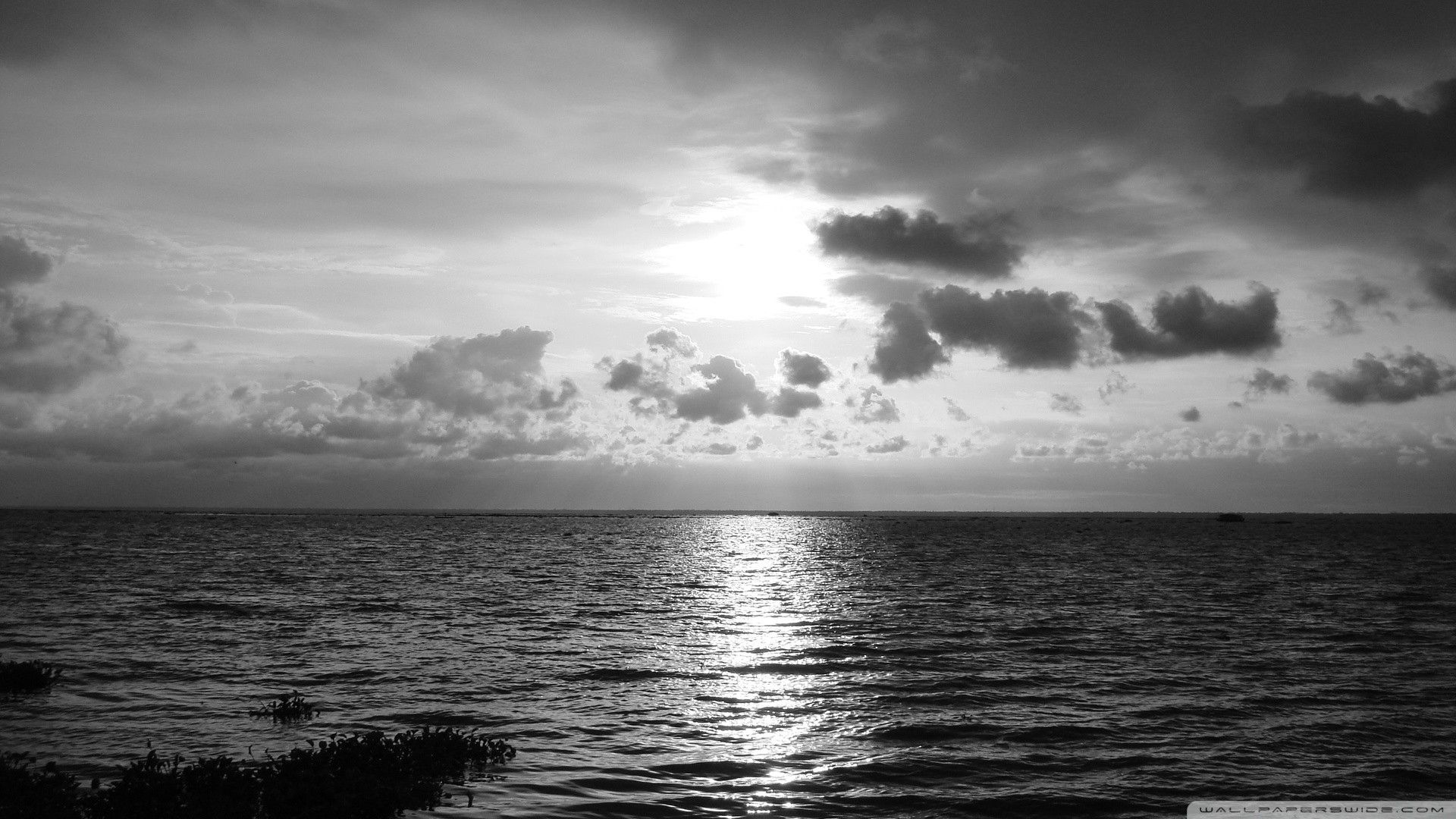 Black And White Ocean Wallpapers