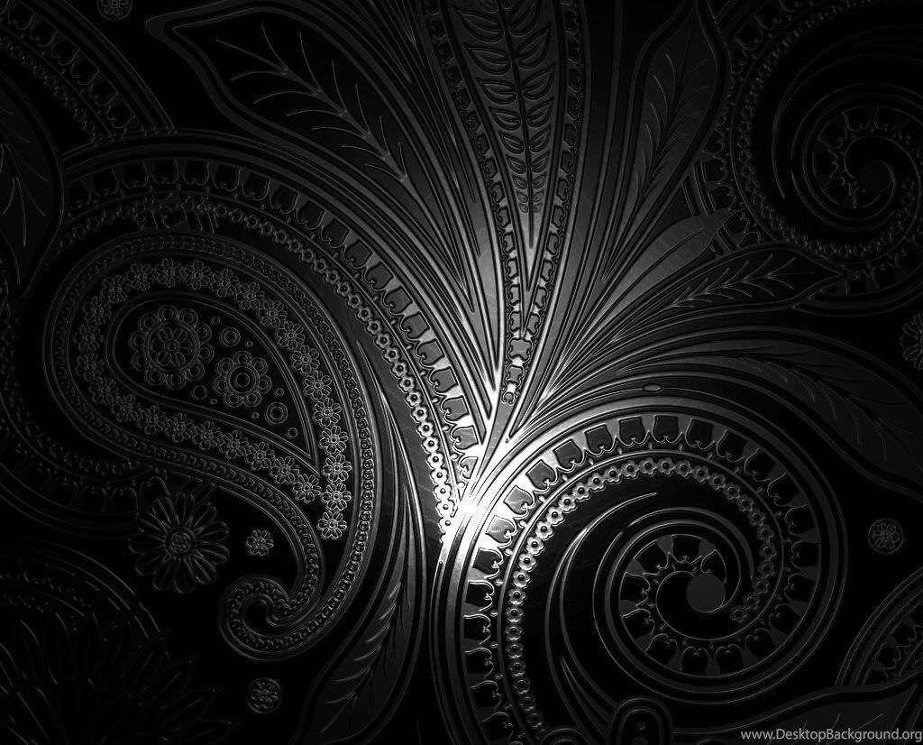 Black And White Paisley Wallpapers