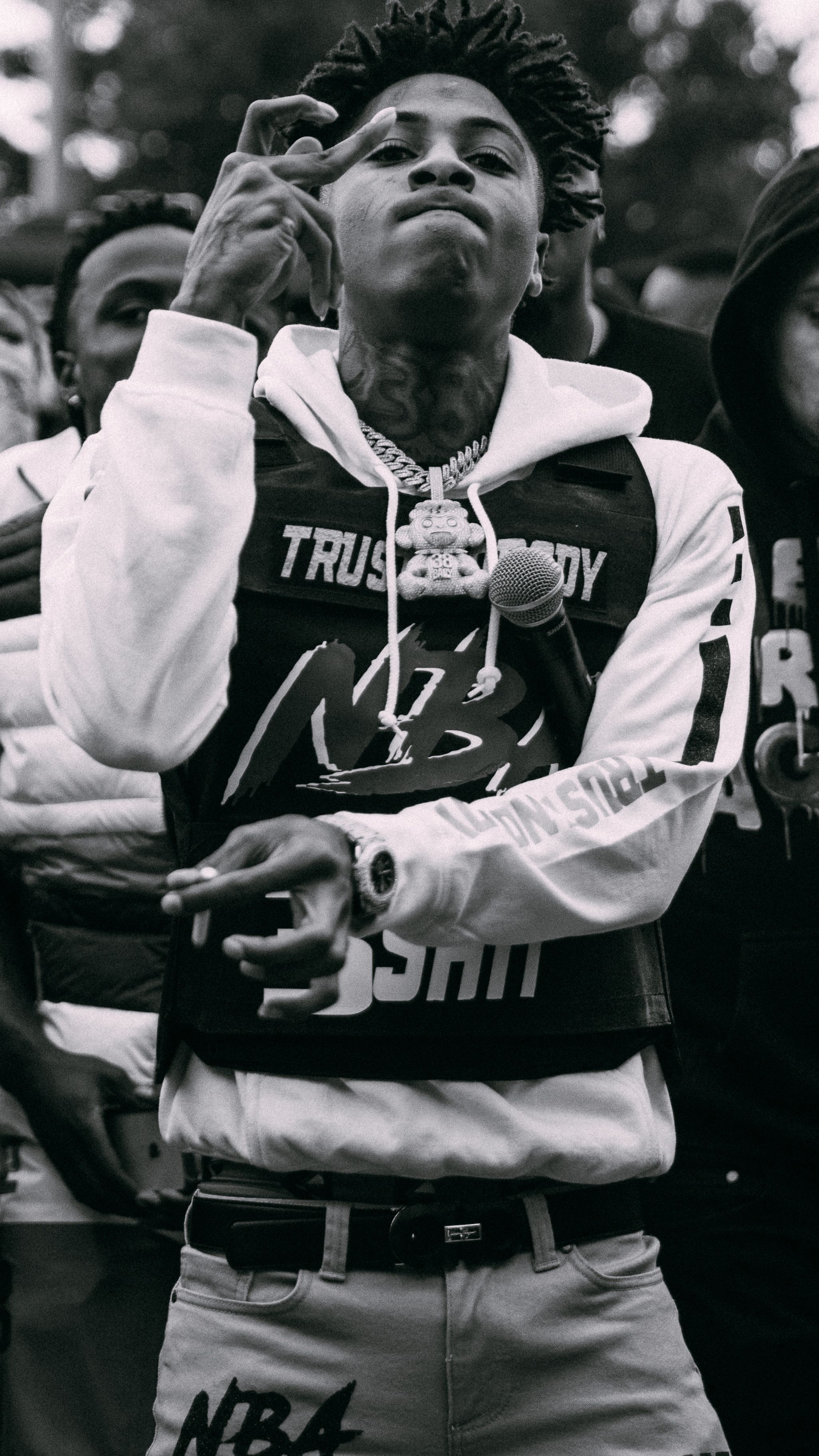 Black And White Pictures Of Rappers Wallpapers