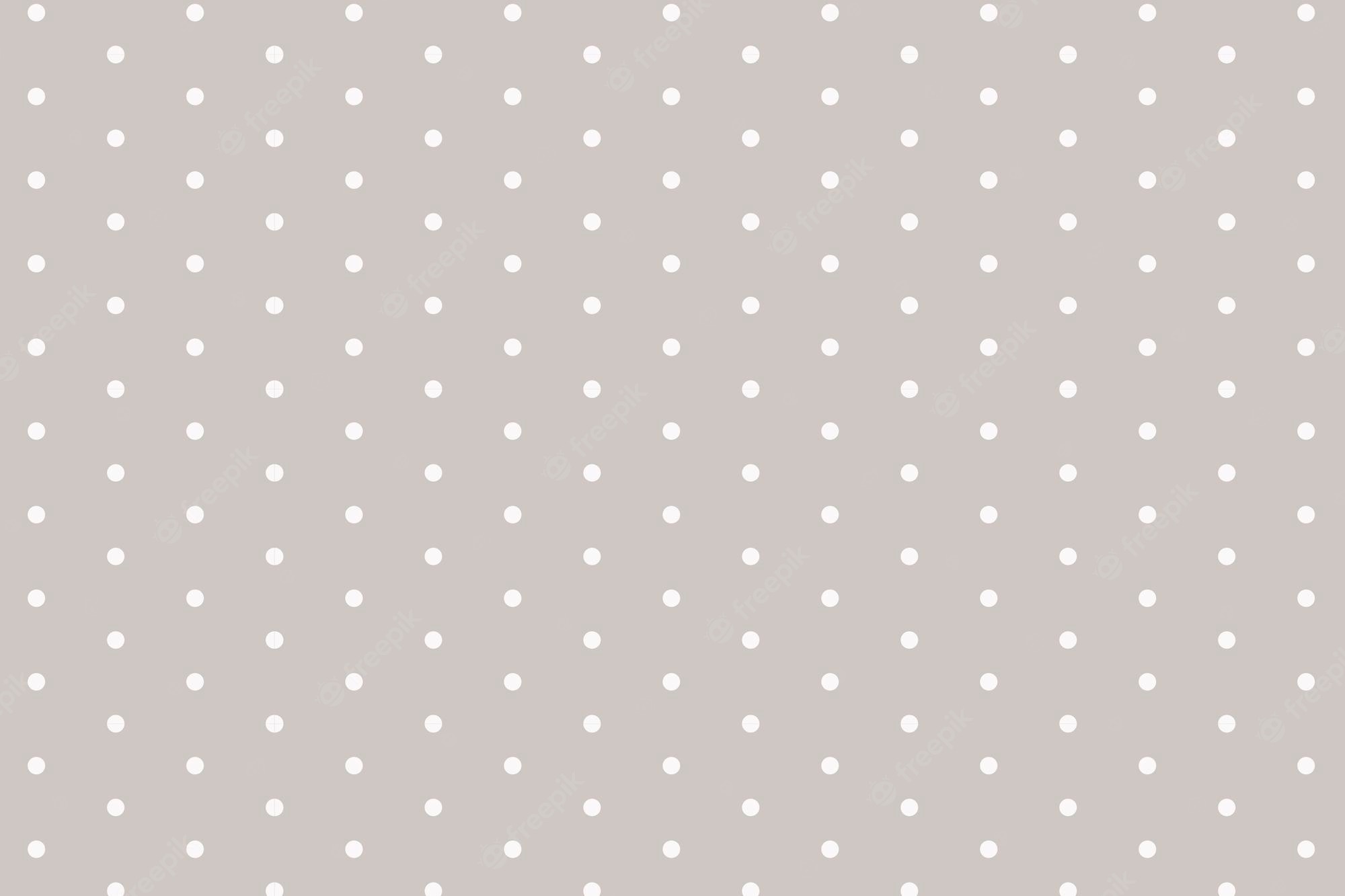 Black And White Polka Dot Background