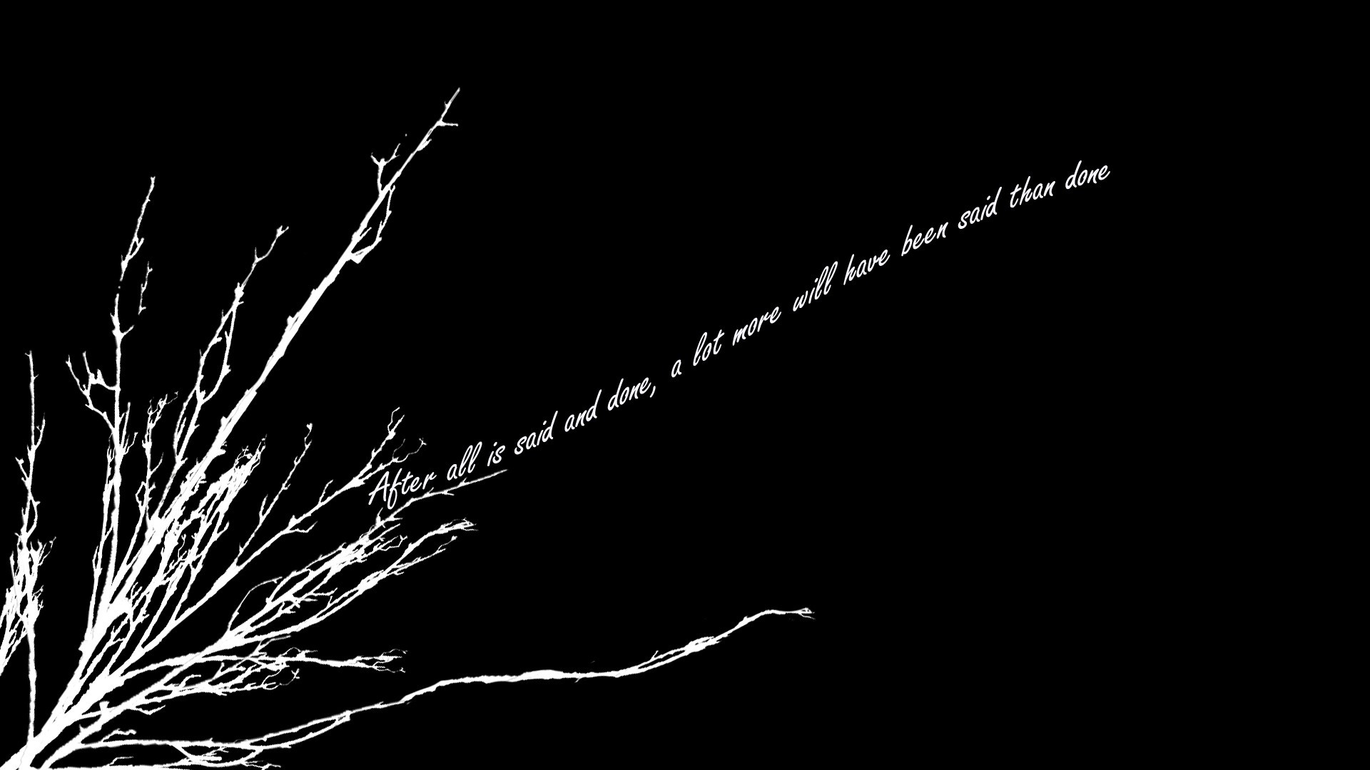 Black And White Quotes Wallpapers