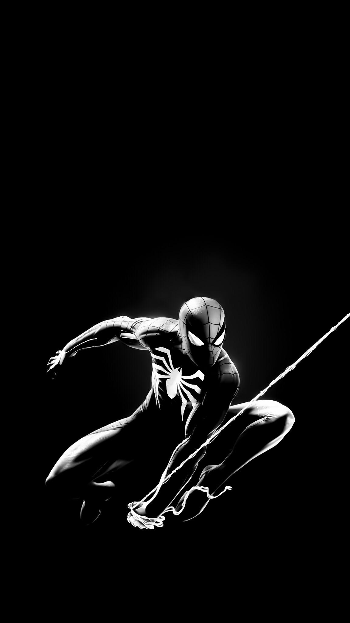 Black And White Spiderman Wallpapers