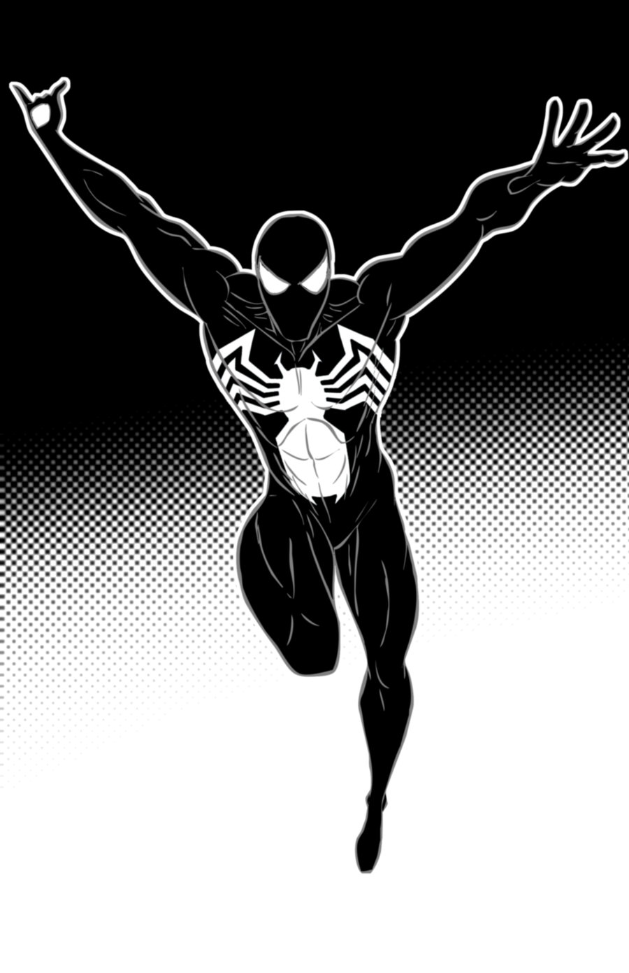 Black And White Spiderman Wallpapers