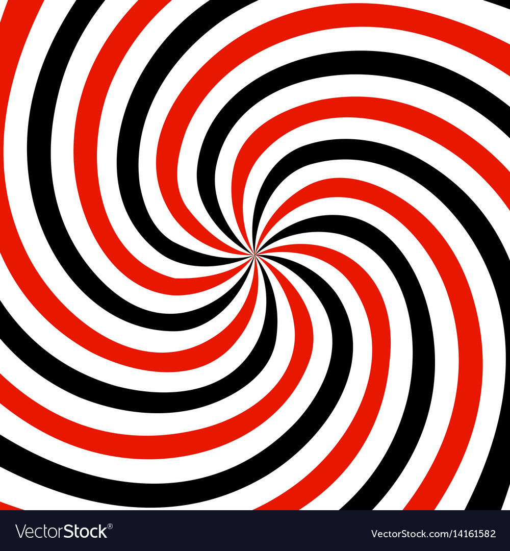 Black And White Spiral Background