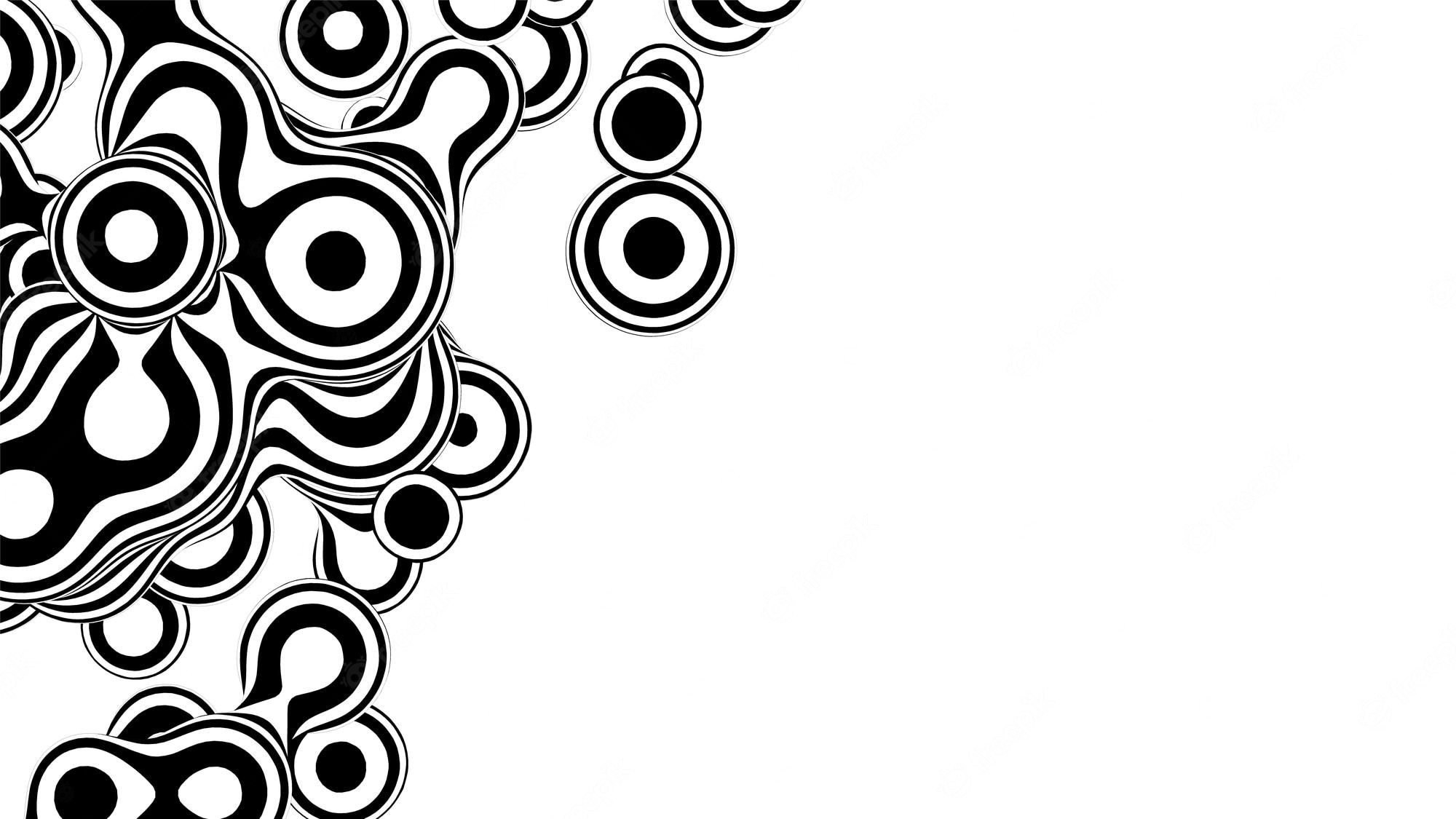 Black And White Vector Background