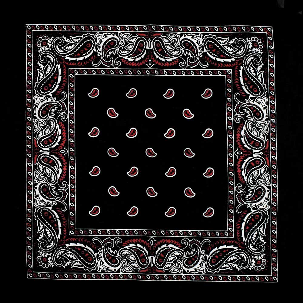 Black Bandana Background