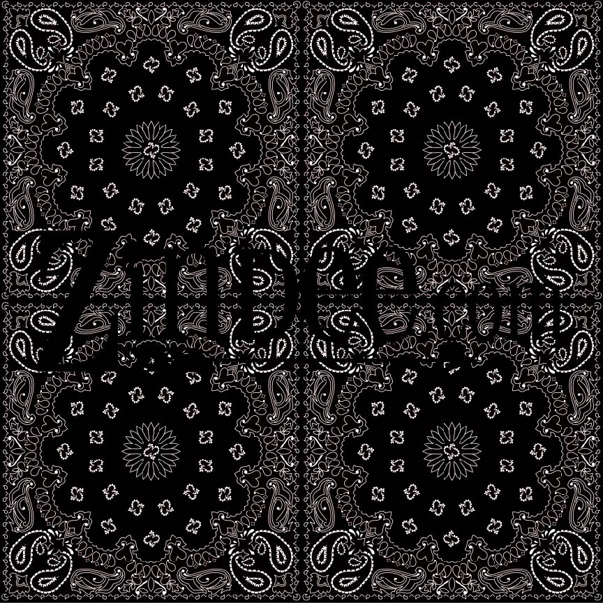 Black Bandana Background