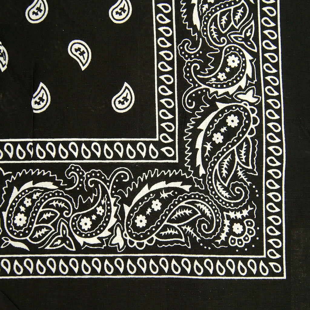 Black Bandana Background