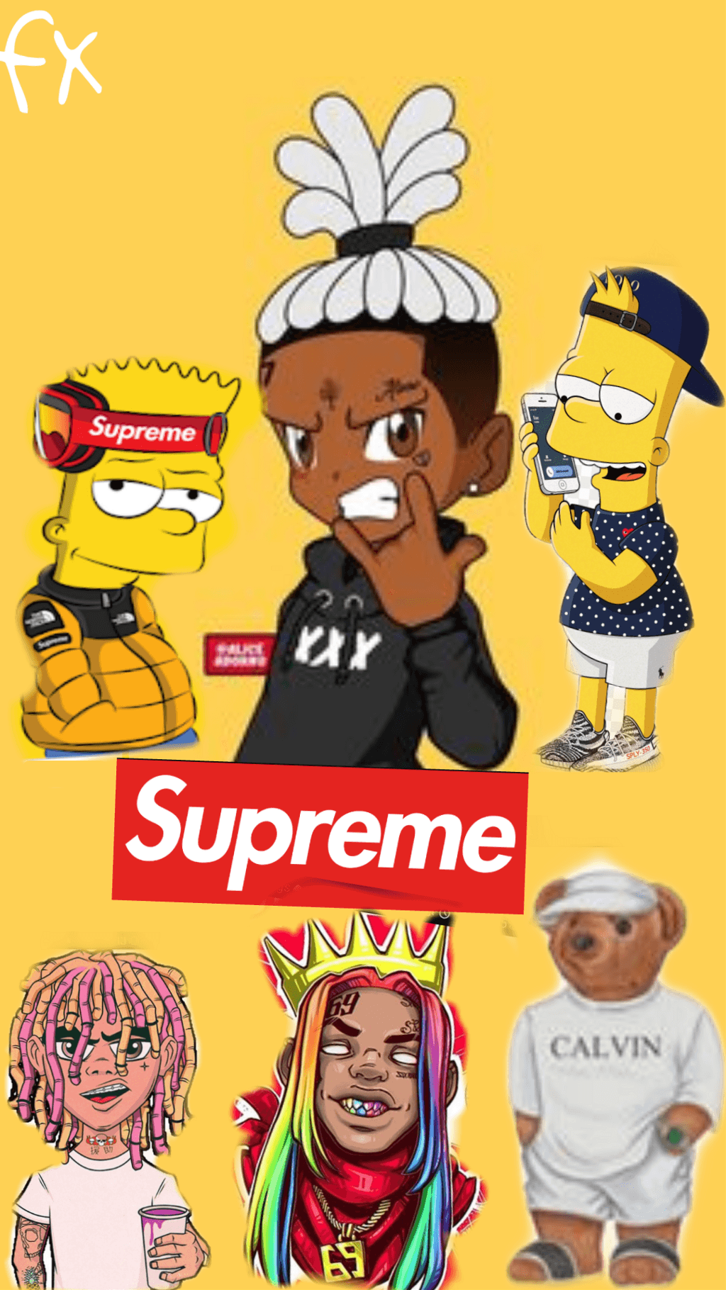 Black Bart Simpson Supreme Wallpapers