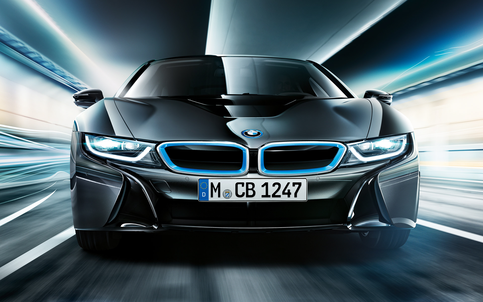 Black Bmw I8 Wallpapers