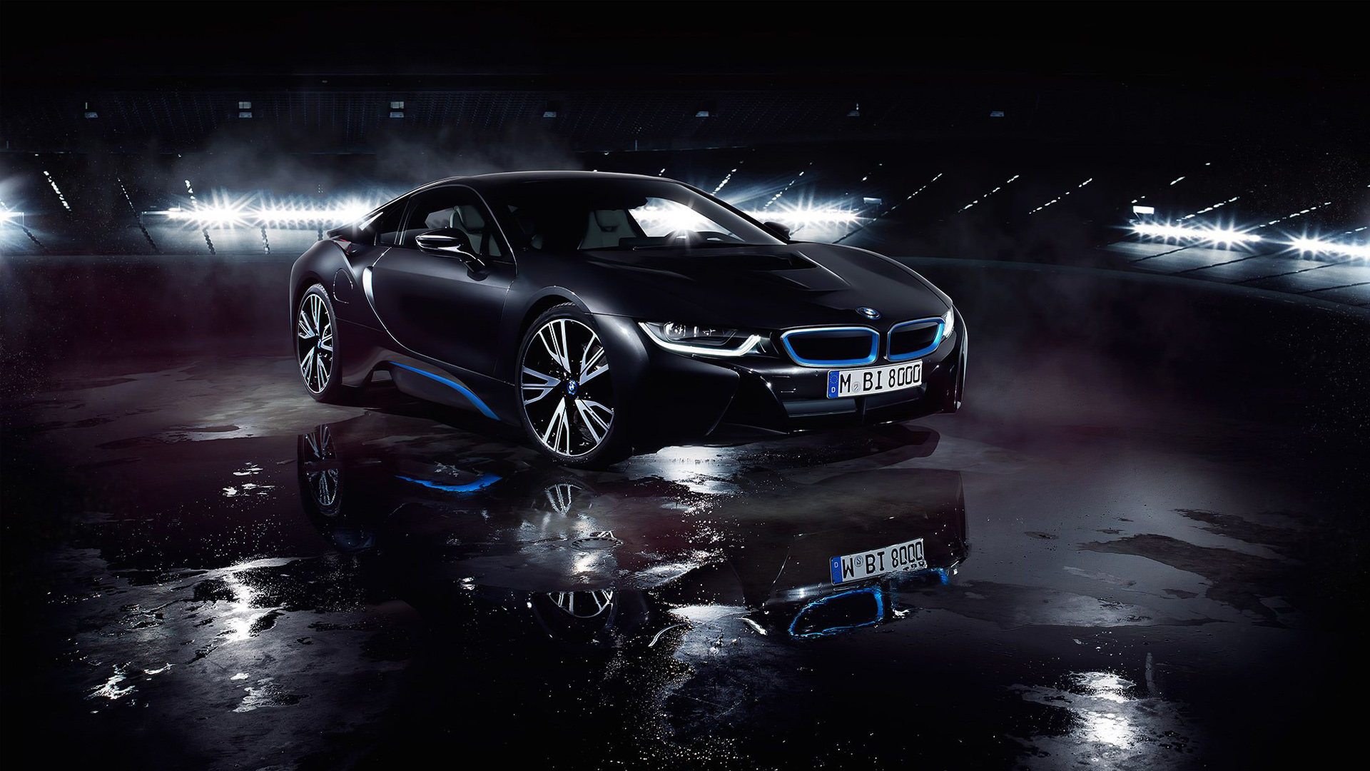 Black Bmw I8 Wallpapers