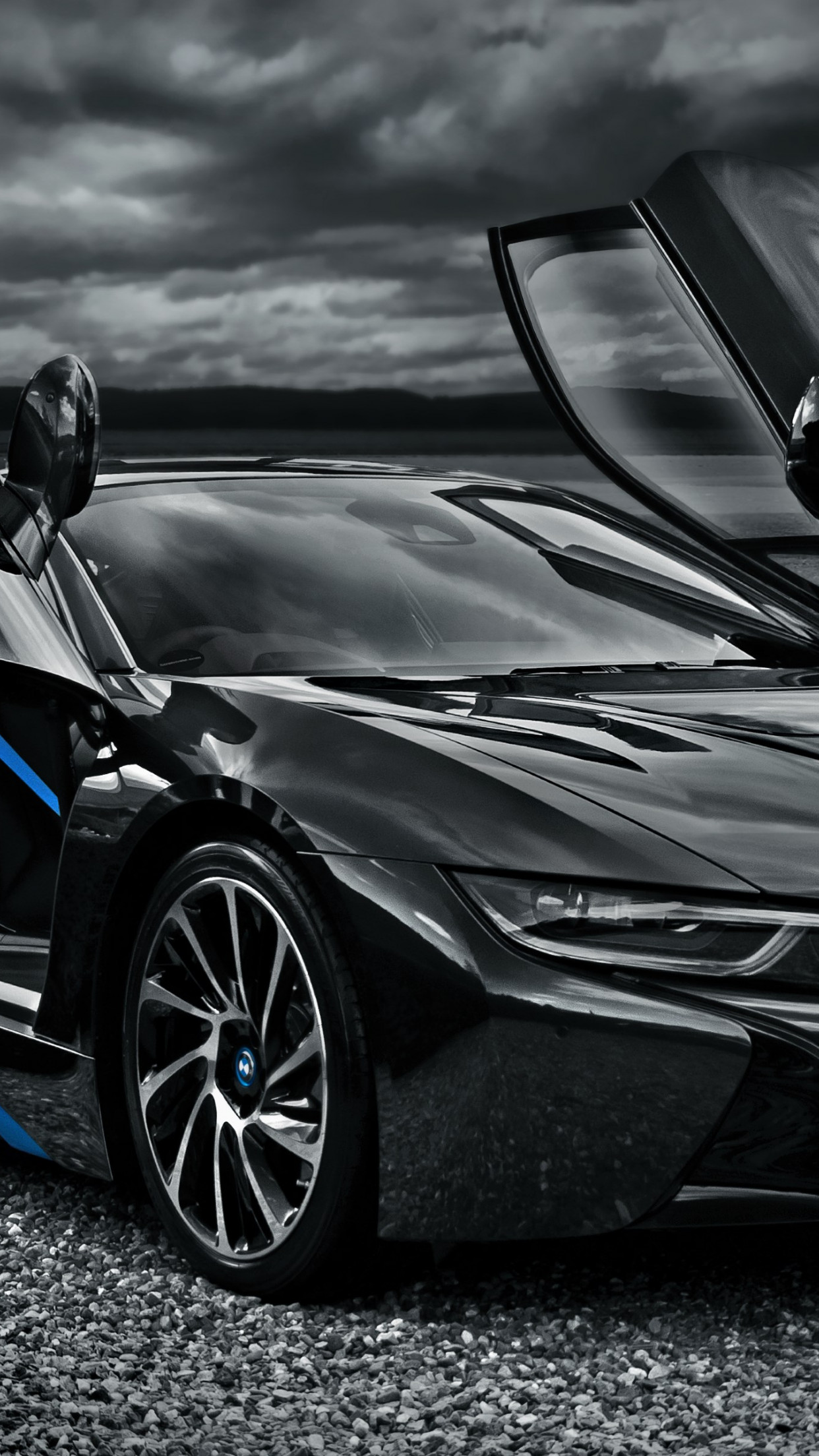 Black Bmw I8 Wallpapers