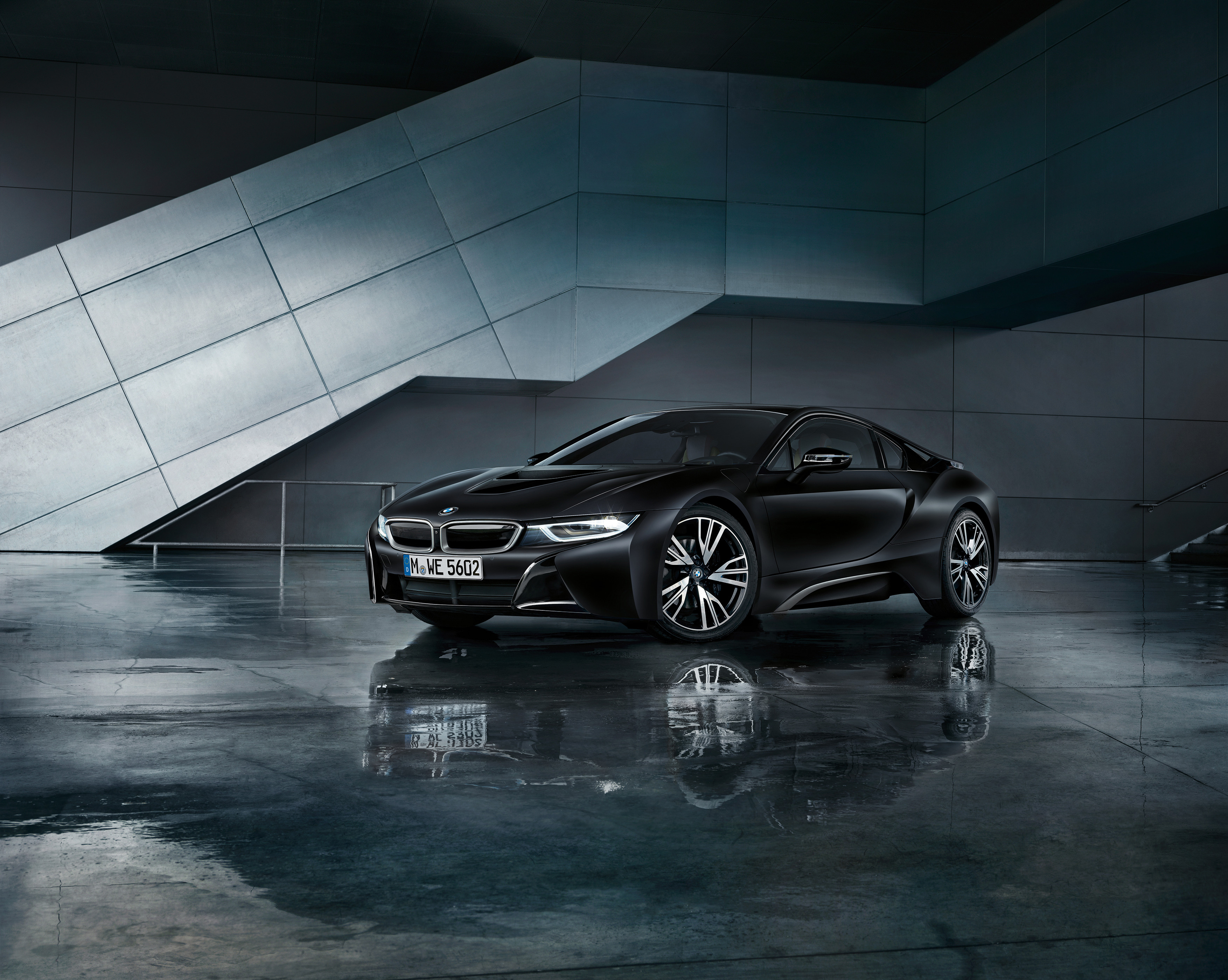 Black Bmw I8 Wallpapers