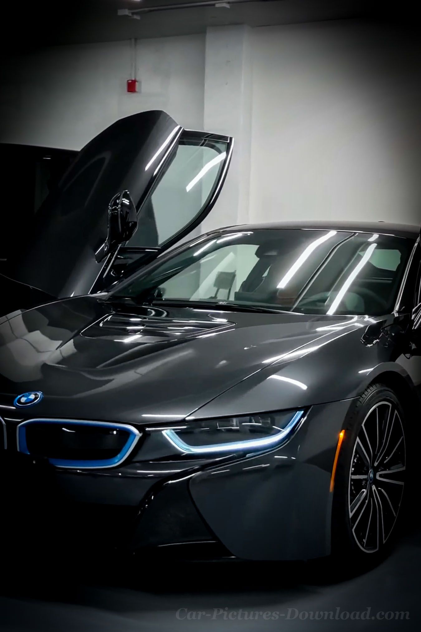 Black Bmw I8 Wallpapers