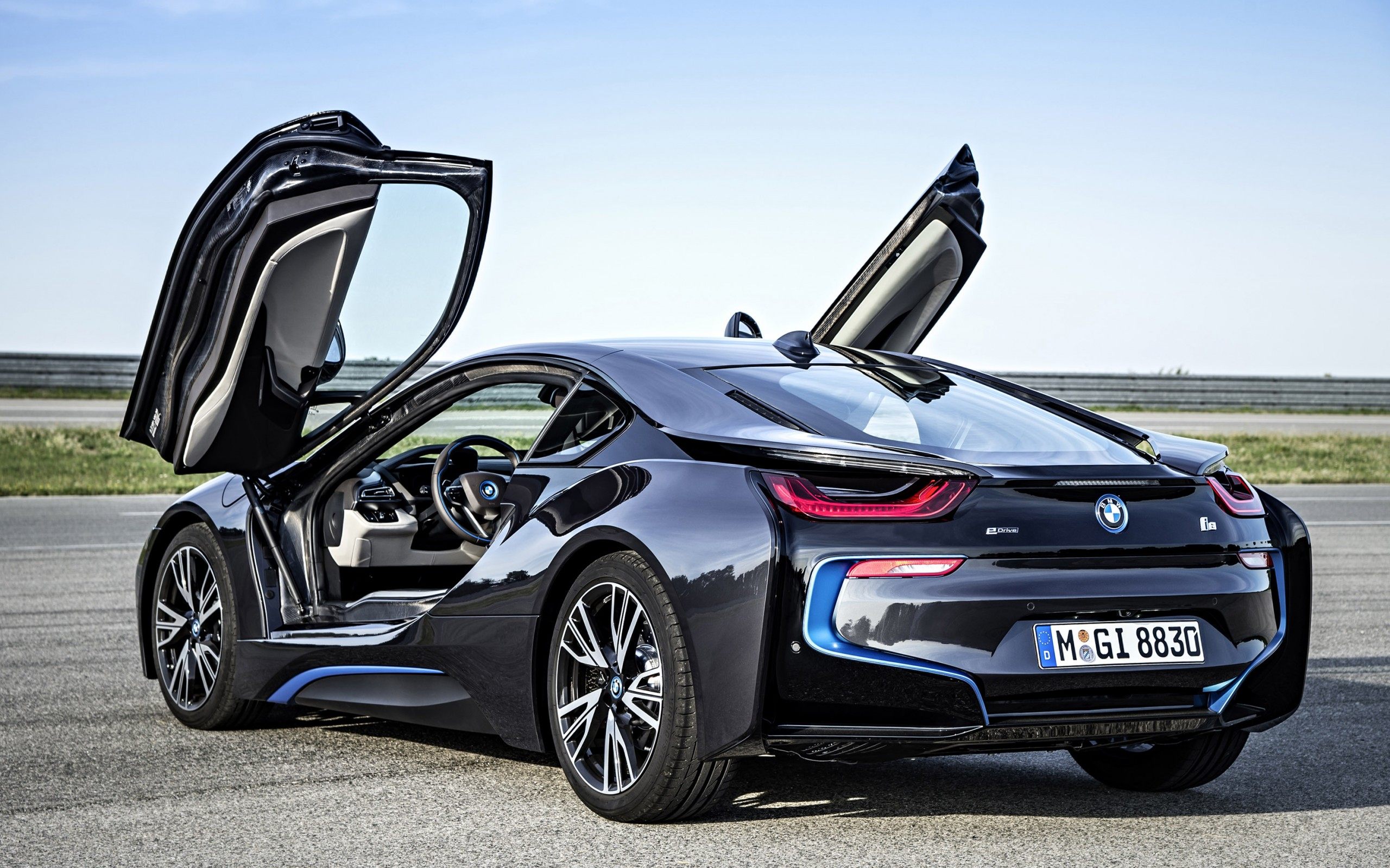 Black Bmw I8 Wallpapers