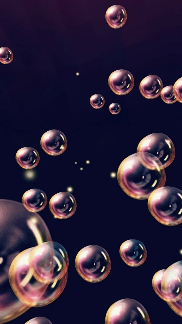 Black Bubbles Wallpapers