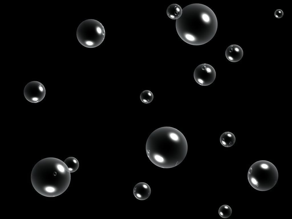 Black Bubbles Wallpapers