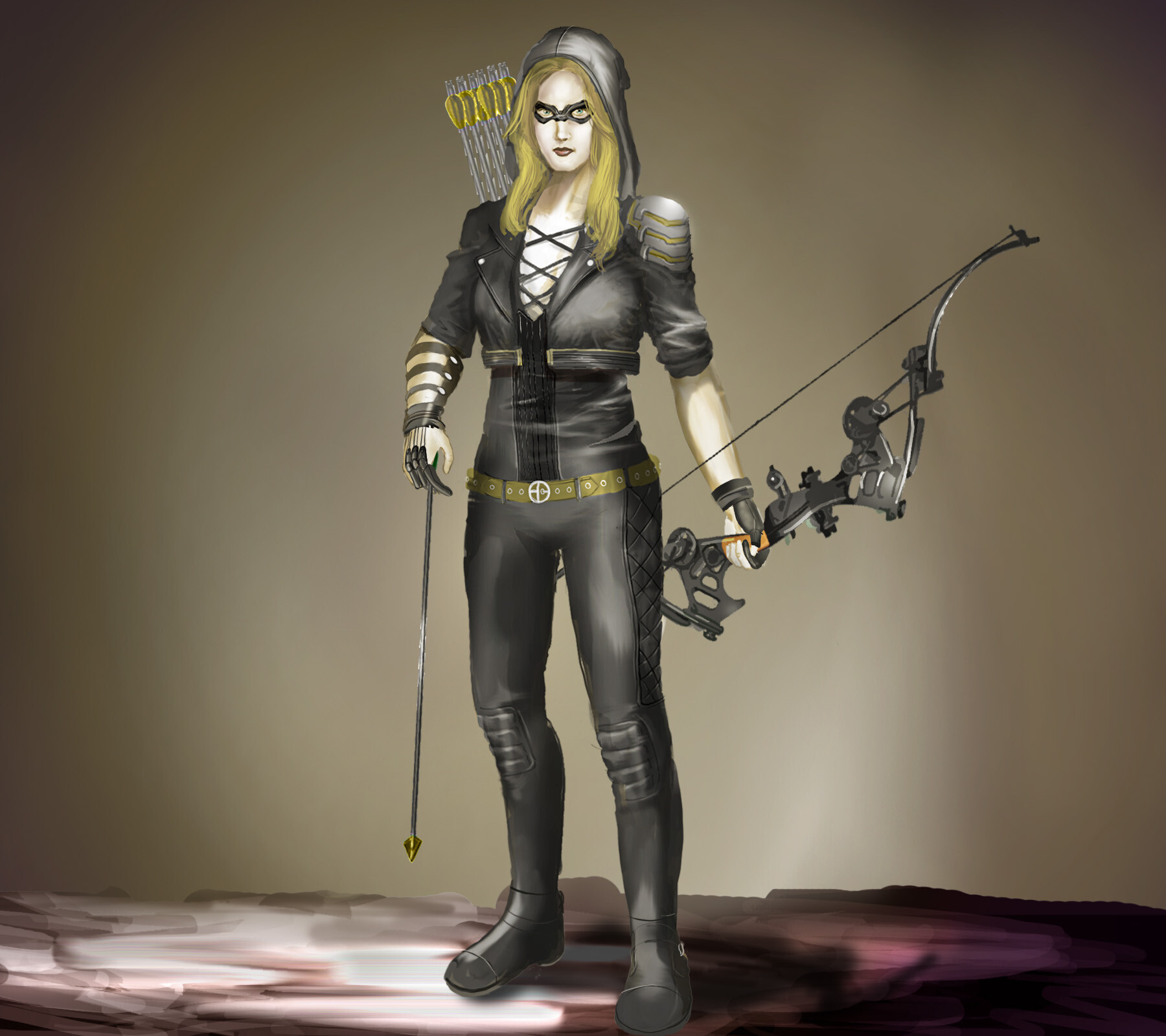 Black Canary Green Arrow Artwork Wallpapers