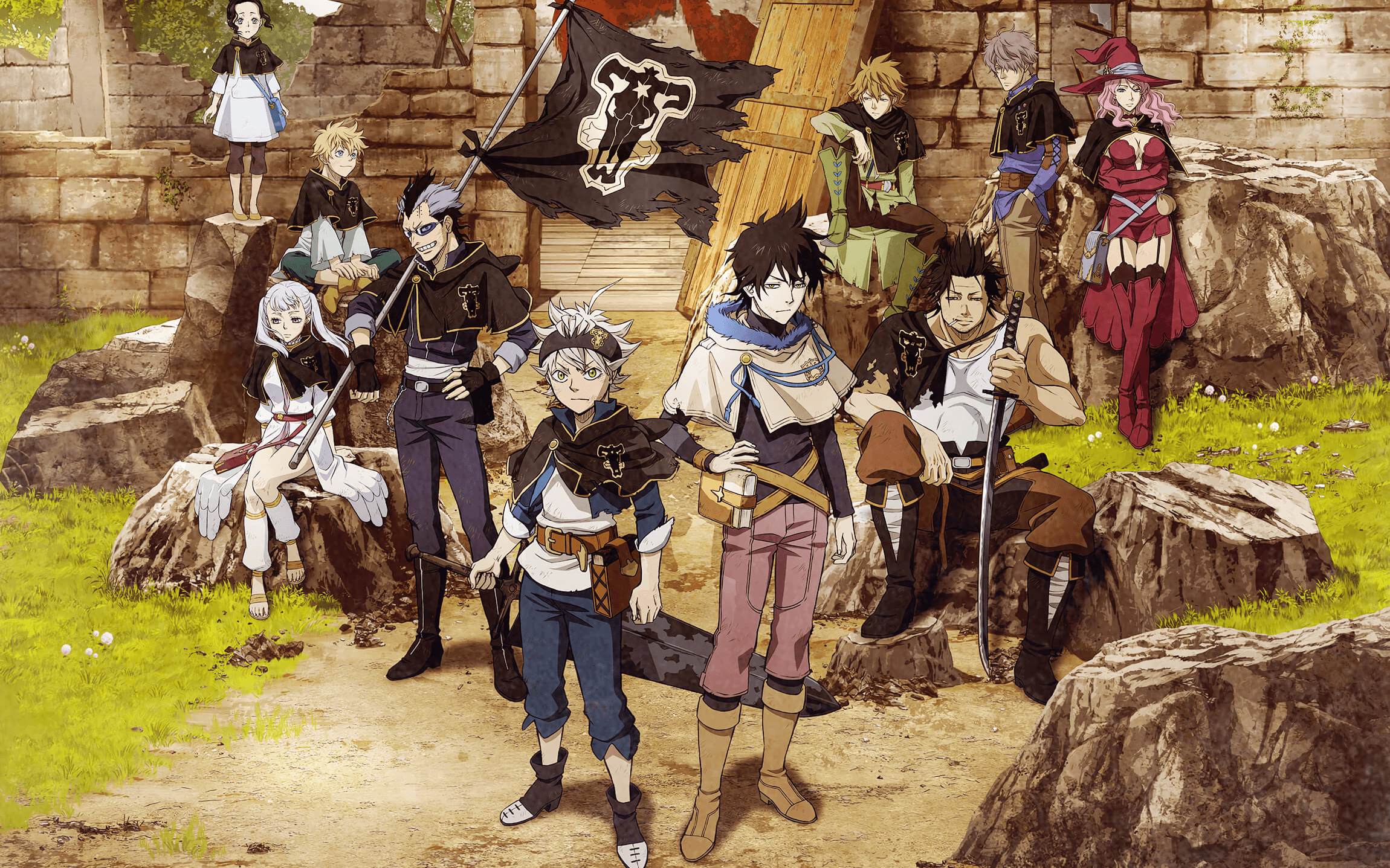 Black Clover Quartet Knights Wallpapers