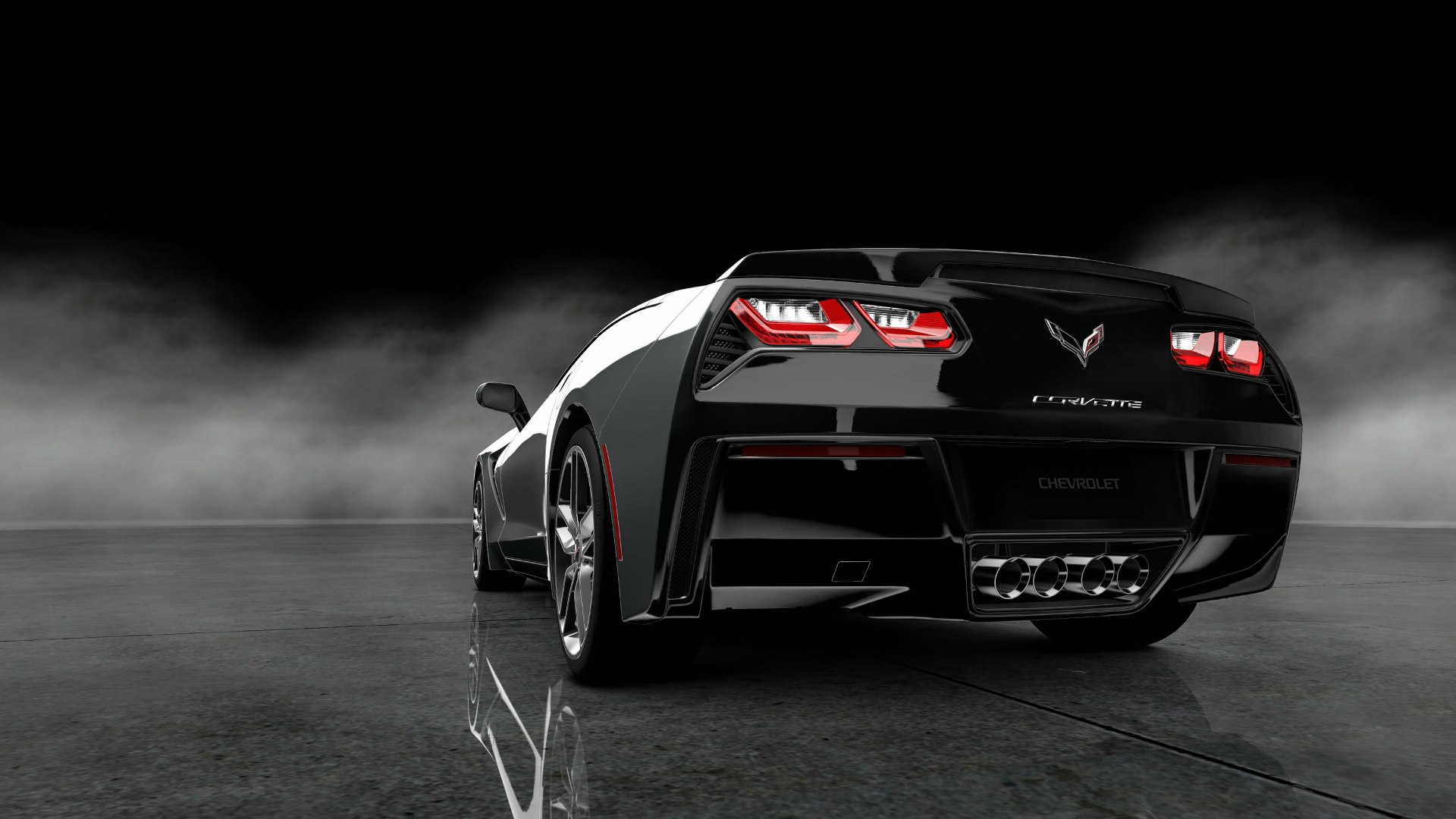 Black Corvette Wallpapers