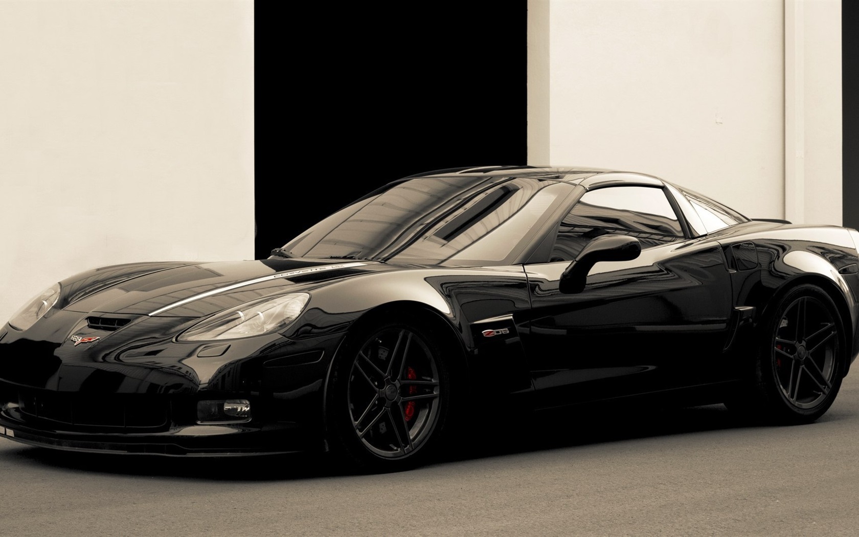 Black Corvette Wallpapers