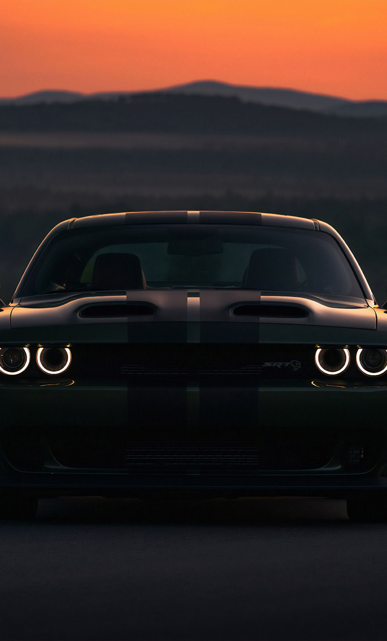 Black Dodge Challenger Wallpapers