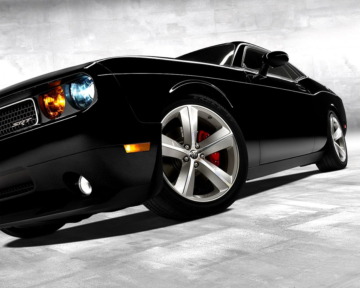 Black Dodge Challenger Wallpapers