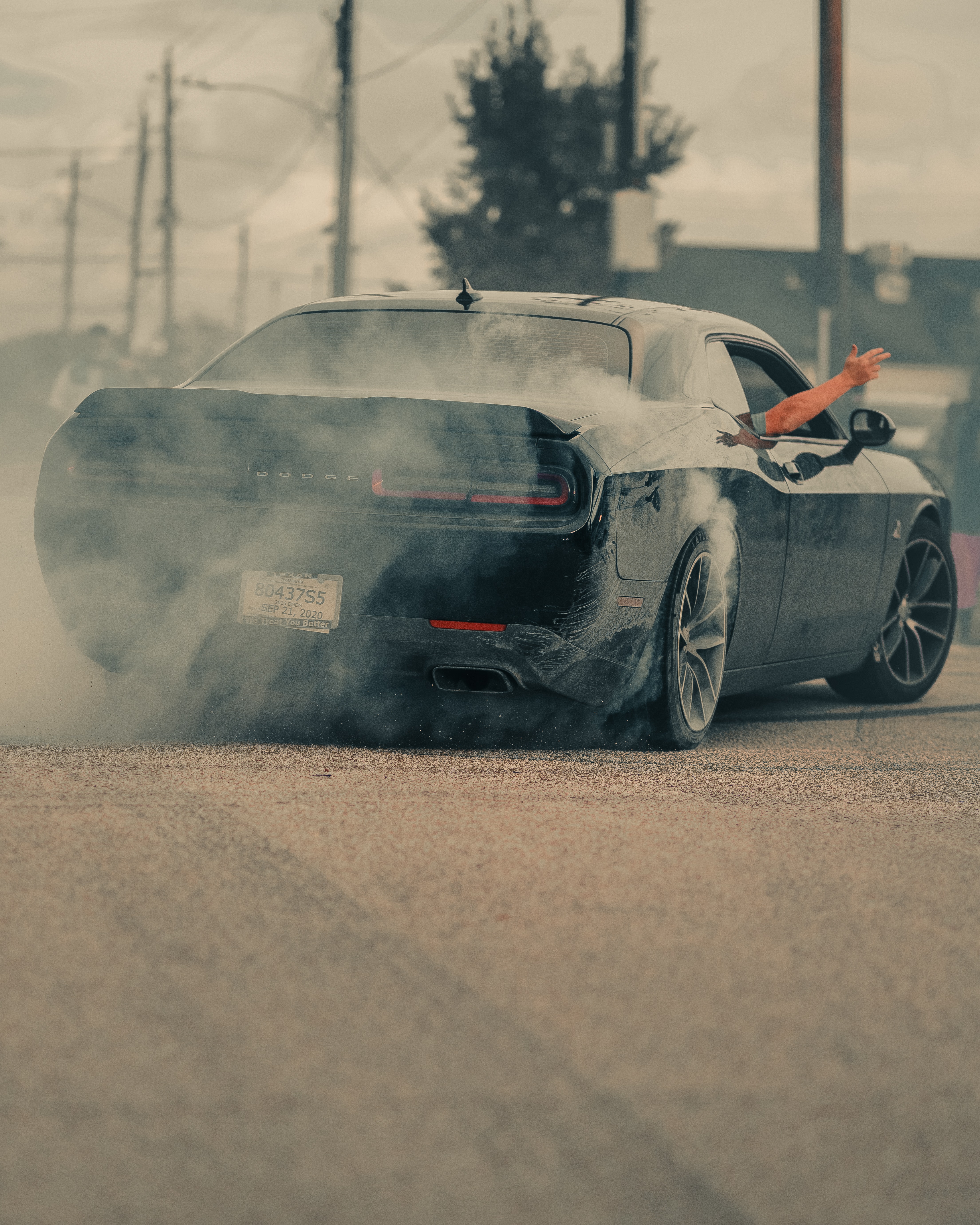 Black Dodge Challenger Wallpapers