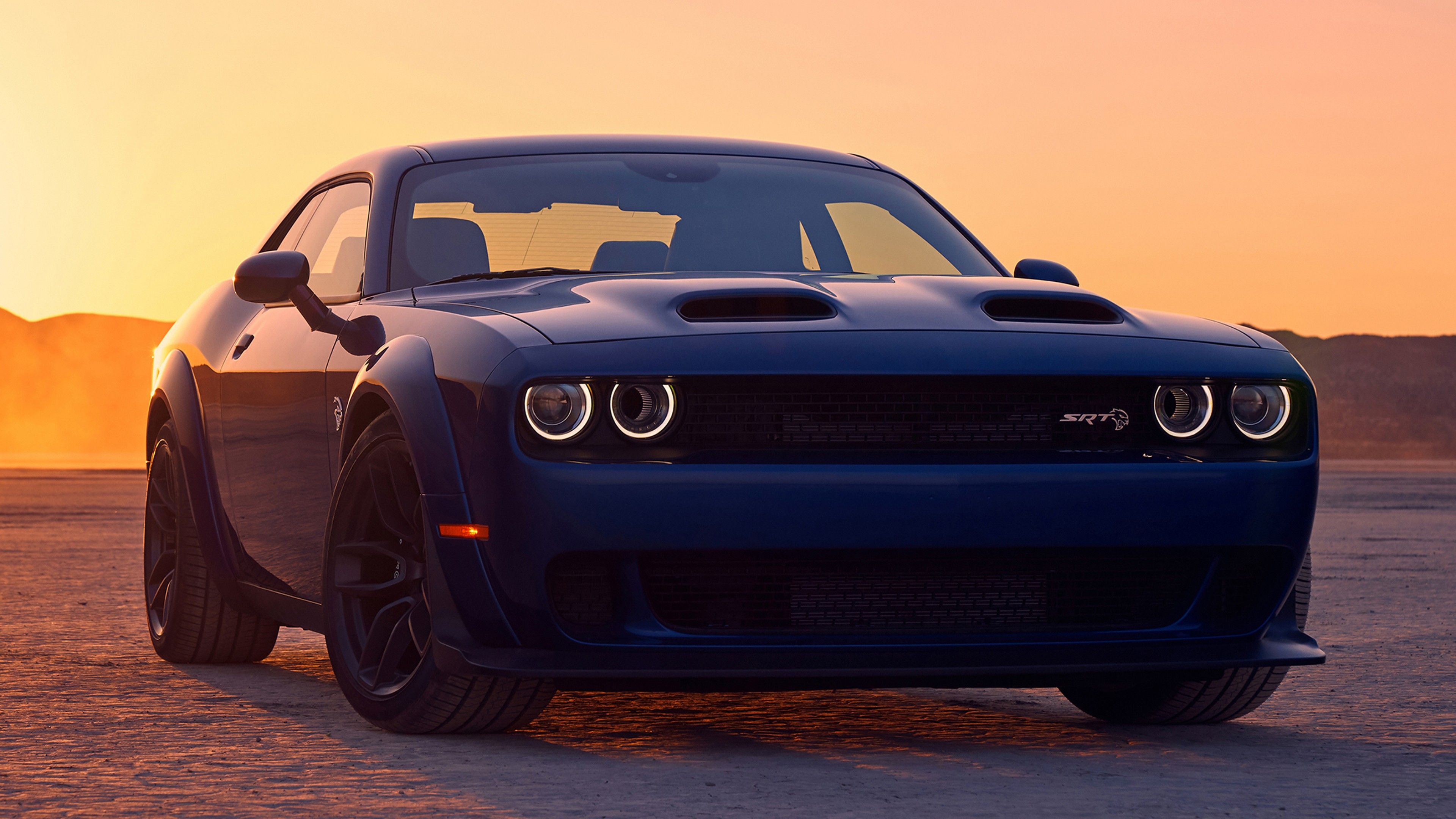 Black Dodge Challenger Wallpapers