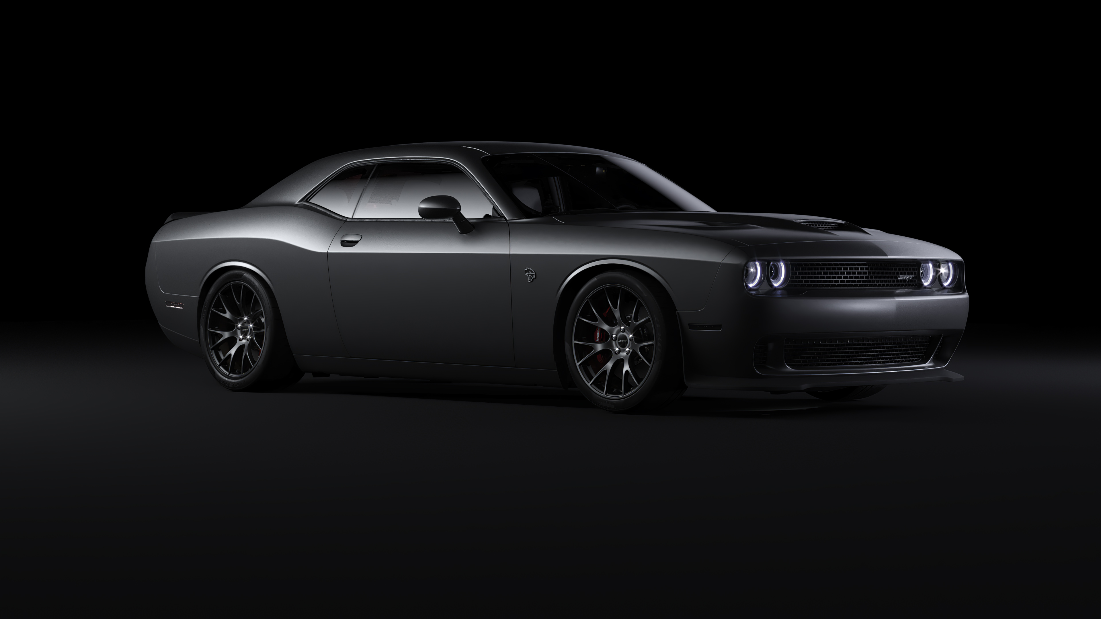 Black Dodge Challenger Wallpapers