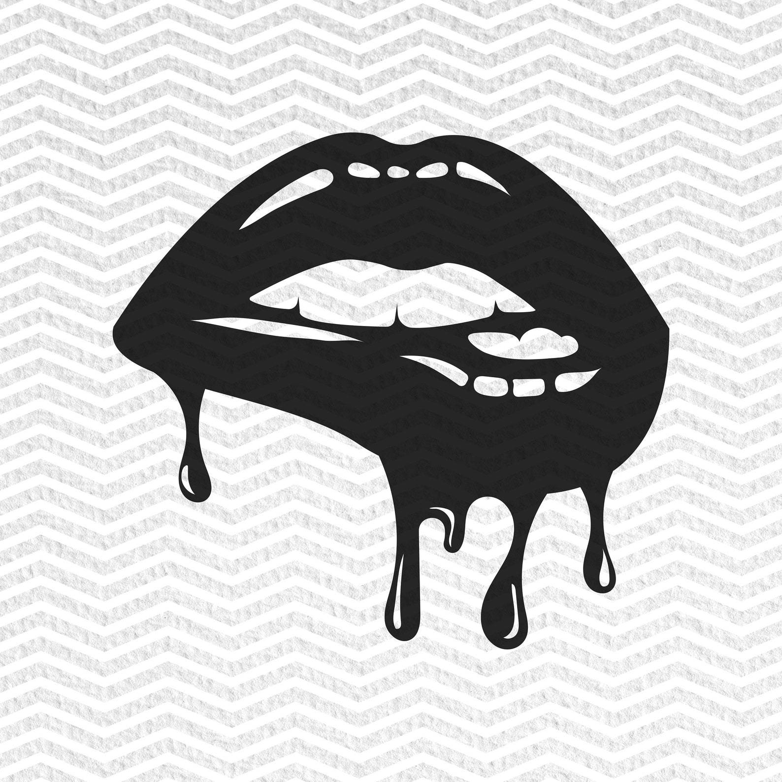 Black Drippy Wallpapers