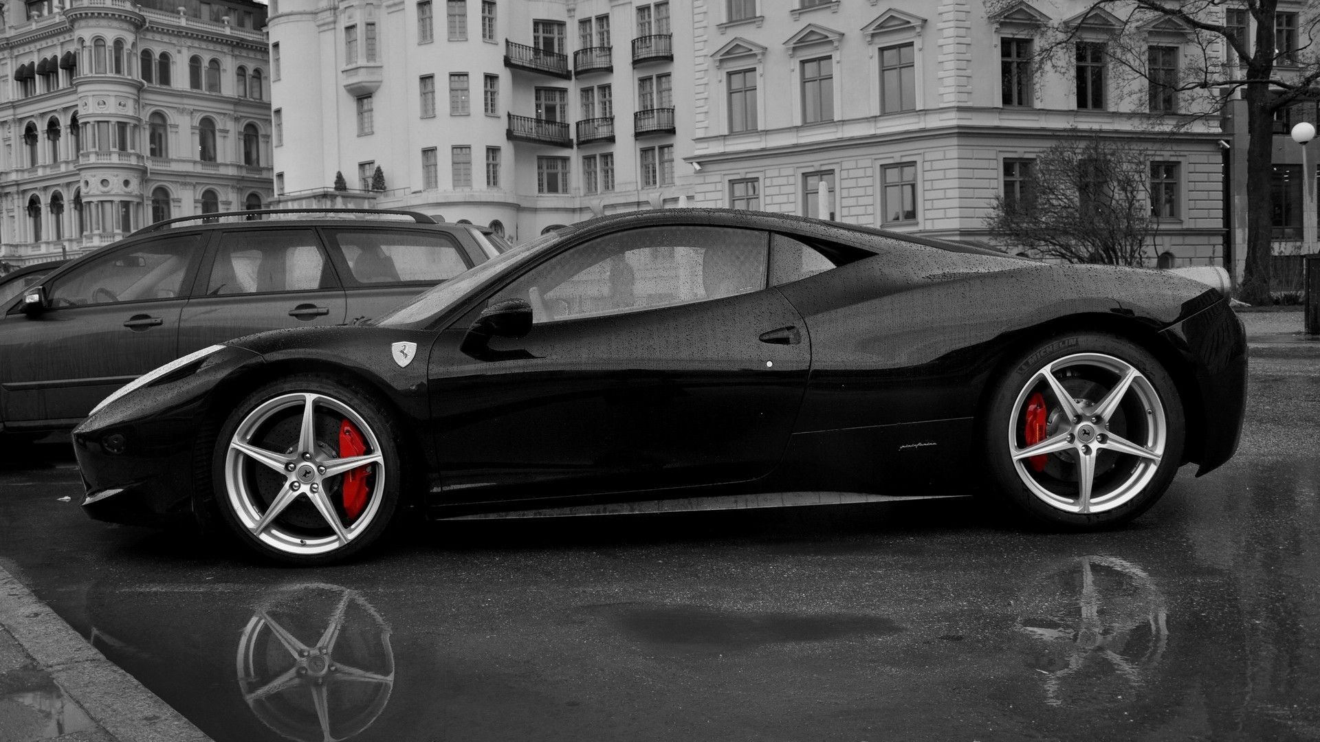 Black Ferrari Wallpapers